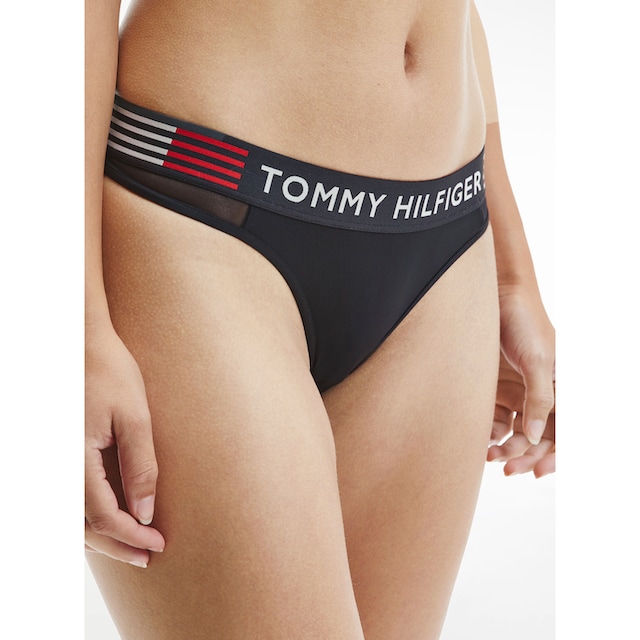 Tommy Hilfiger Underwear Slip »THONG«, mit Tommy Hilfiger Logo-Schriftzug  am Bund online bei OTTO