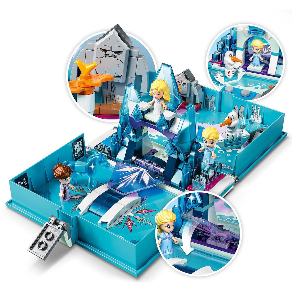 LEGO® Konstruktionsspielsteine »Elsas Märchenbuch (43189), LEGO® Disney Frozen«, (125 St.)