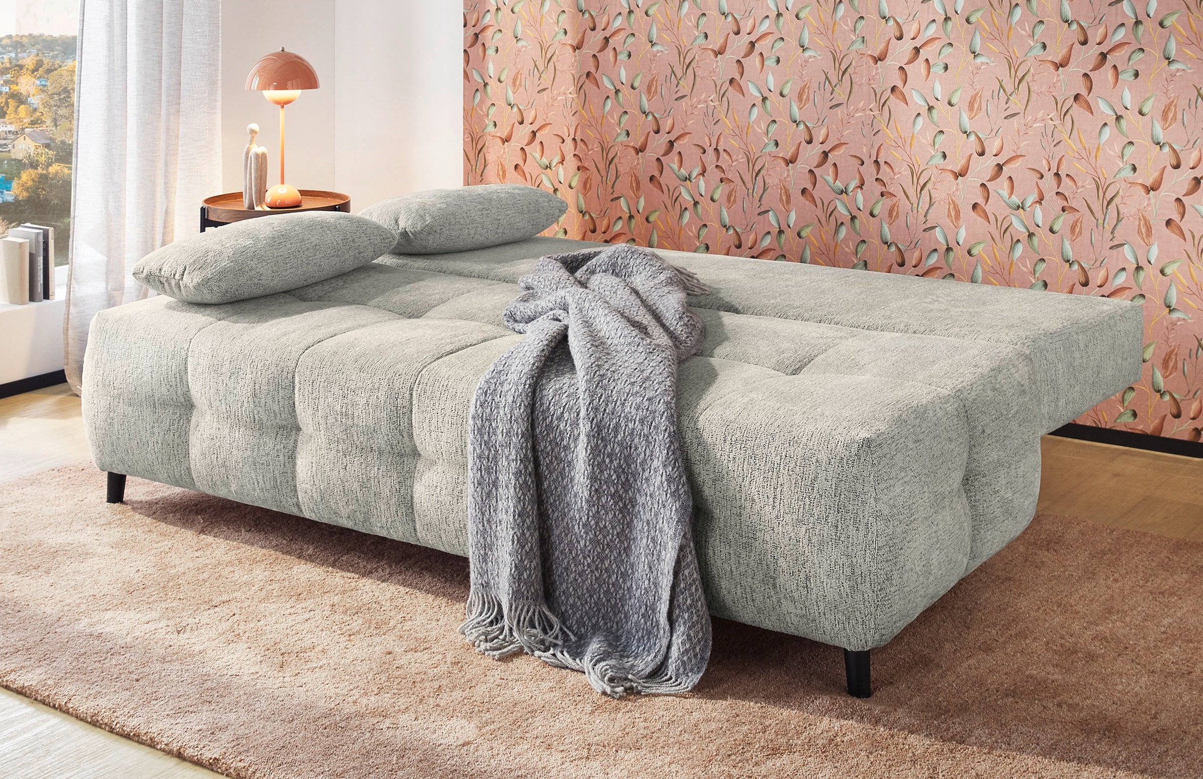 Jockenhöfer Gruppe Schlafsofa »Phil, mit Federkernpolsterung im Sitz und Rücken« mit Gästebettfunktion und Bettkasten