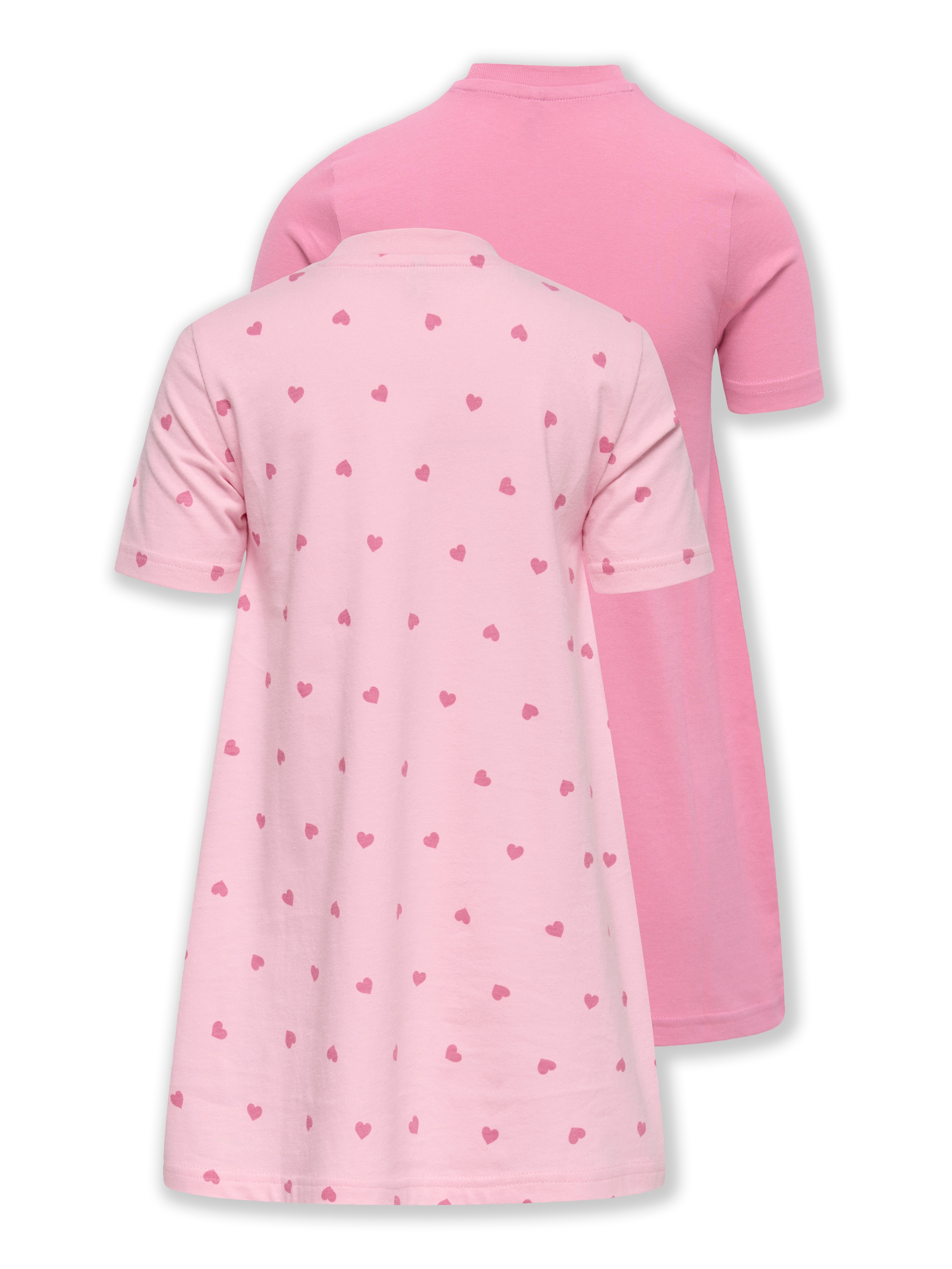KIDS ONLY Nachthemd »KMGRILA 2-P SS NIGHTWEAR DRESS JRS« Packung, 2 tlg.