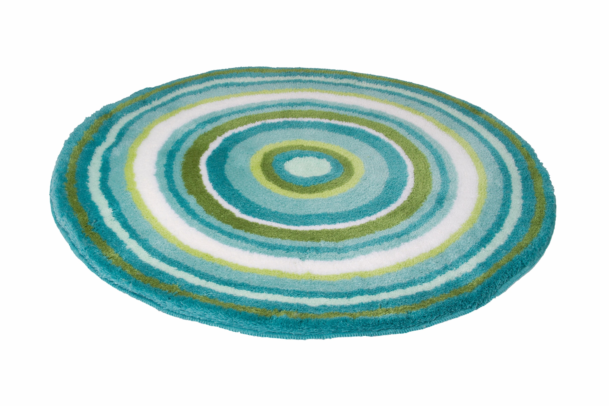 Kleine Wolke Badematte »Mandala«, rutschhemmend beschichtet, fußbodenheizungsgeeignet, Badteppich, modernes Design, gestreift, waschbar