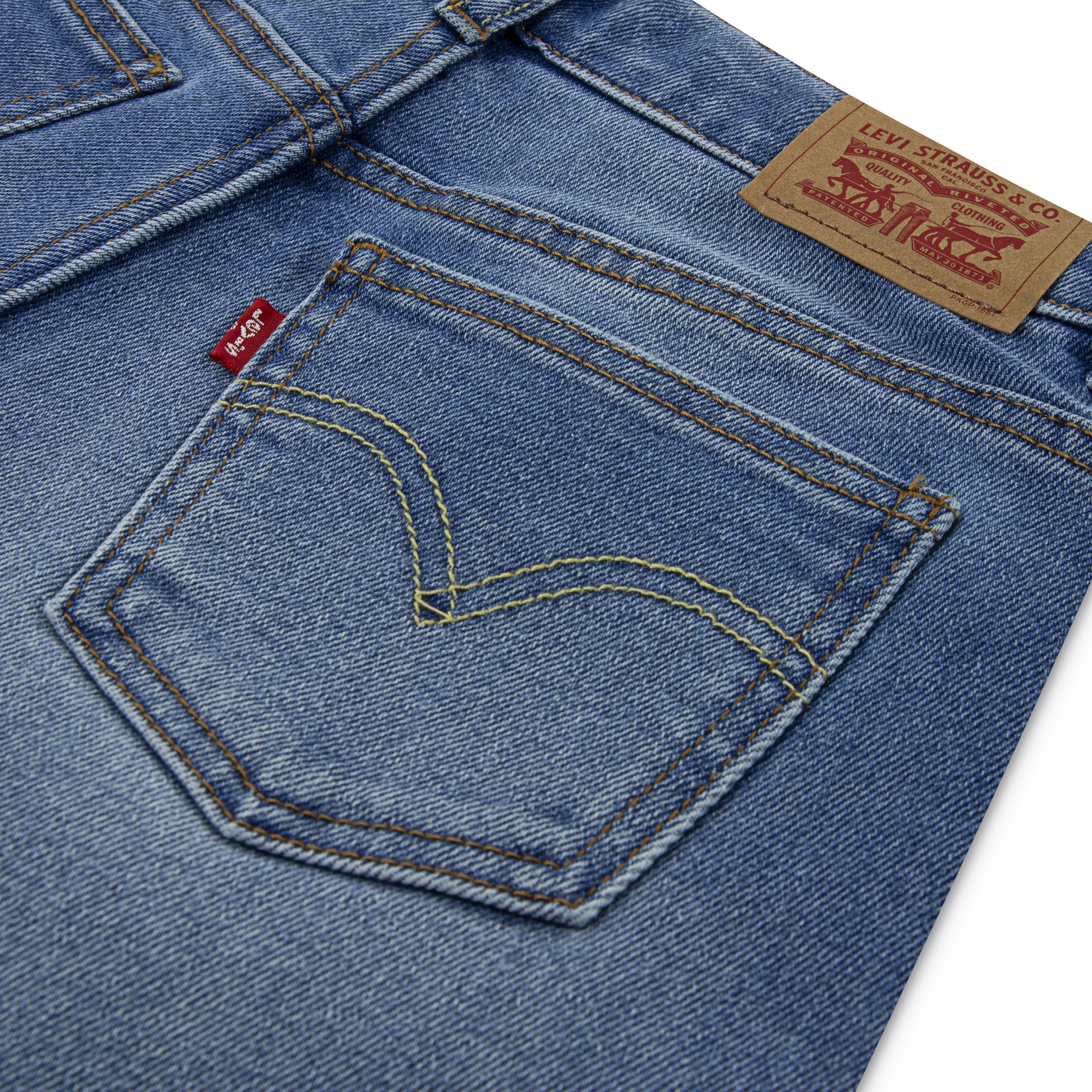 Levi's® Kids High-waist-Jeans »LVG HIGH RISE BAGGY«, mit softem Griff
