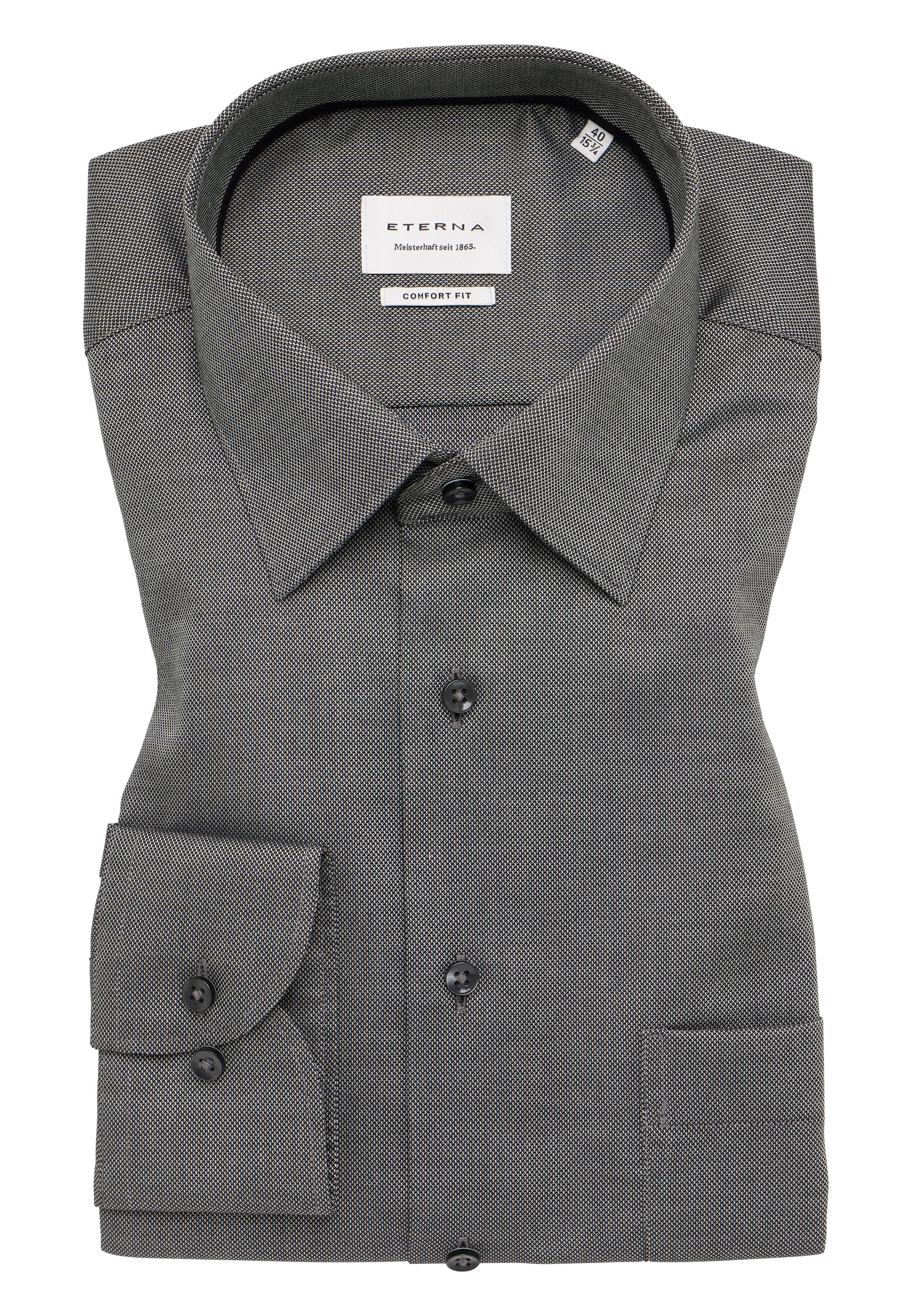 Eterna Langarmhemd »COMFORT FIT«, NON IRON (bügelfrei)