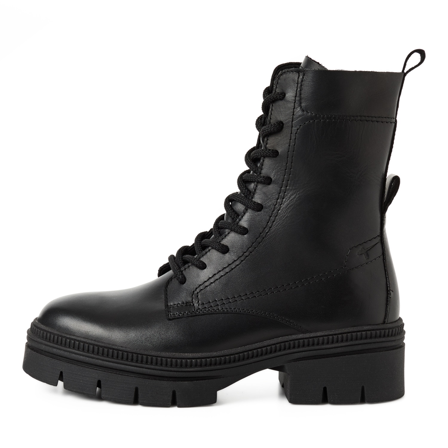 Tamaris Winterstiefelette  Blockabsatz, Schnürboots mit zweckmäßigem Innenreißverschluss