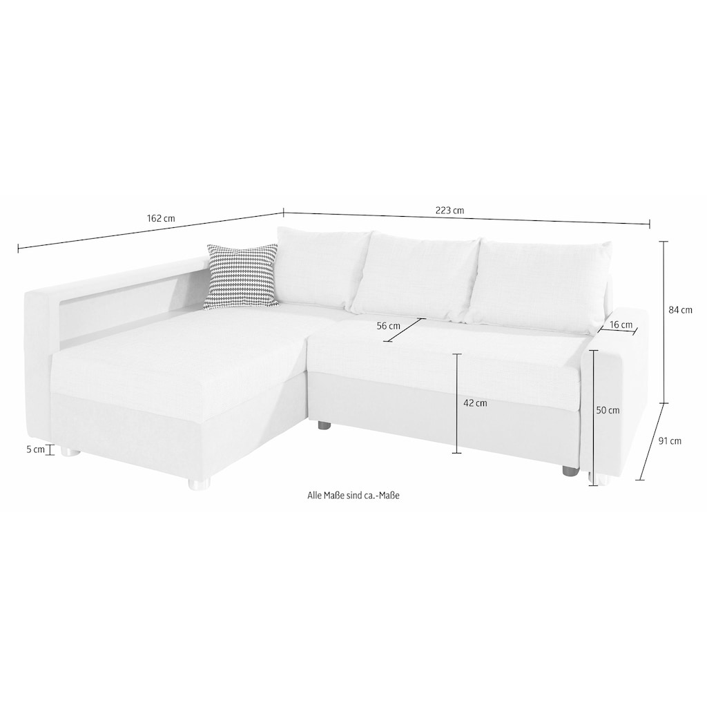 COLLECTION AB Ecksofa »Relax«