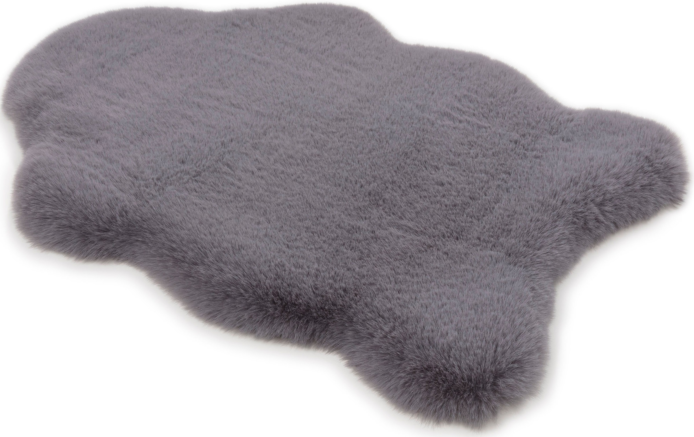 SCHÖNER WOHNEN-Kollektion Hochflor-Teppich »Tender deluxe 6286«, fellförmig, 50 mm Höhe, Dekofell, Fellteppich, flauschig, waschbar, Schöner Wohnen Kollektion