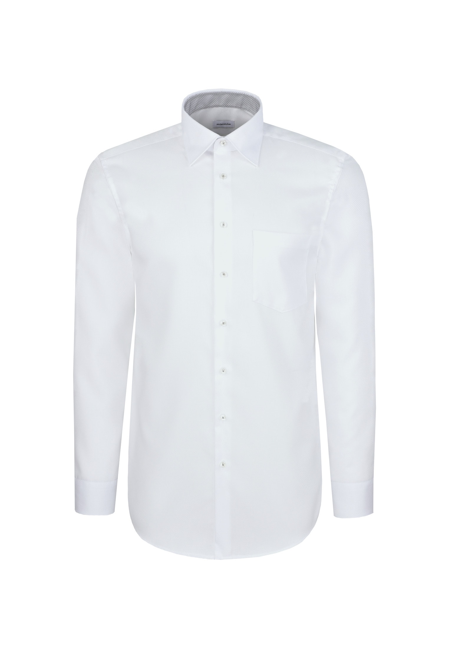 seidensticker Businesshemd »Schwarze Rose«, Comfort 1/1 Covered-Button-Down-Kragen Struktur