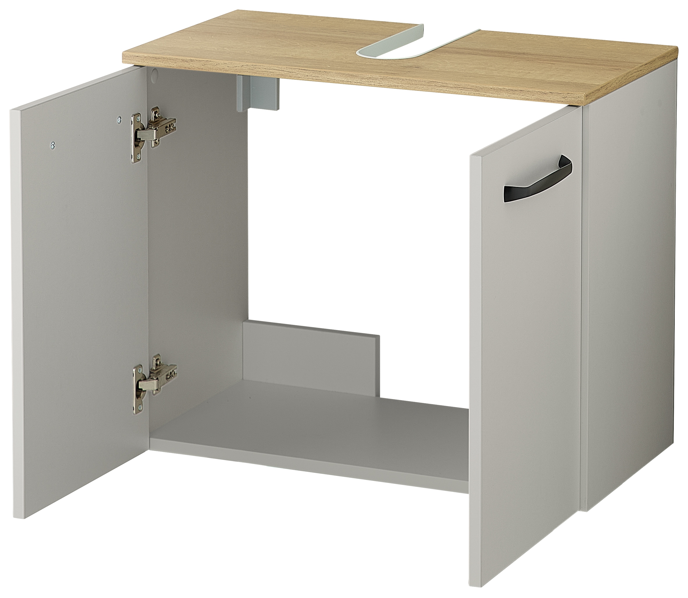 Saphir Badmöbel-Set »Quickset 500, Waschbeckenunterschrank mit Spiegel« 6 Stk. tlg.