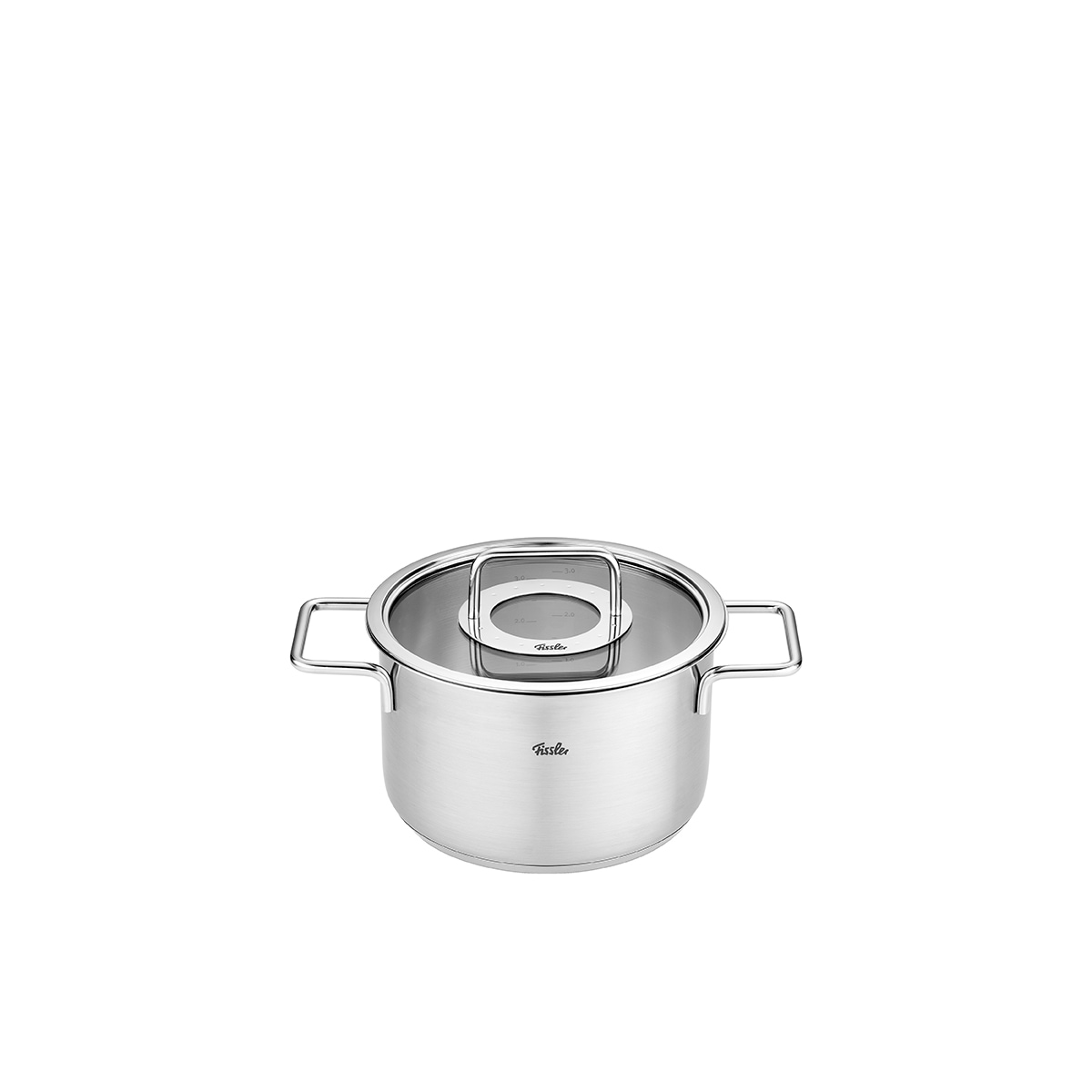 Fissler Topf-Set »Fissler Pure Collection« Set, Kochtopf 20/24cm, 4 Stk. tlg. Edelstahl 18/10