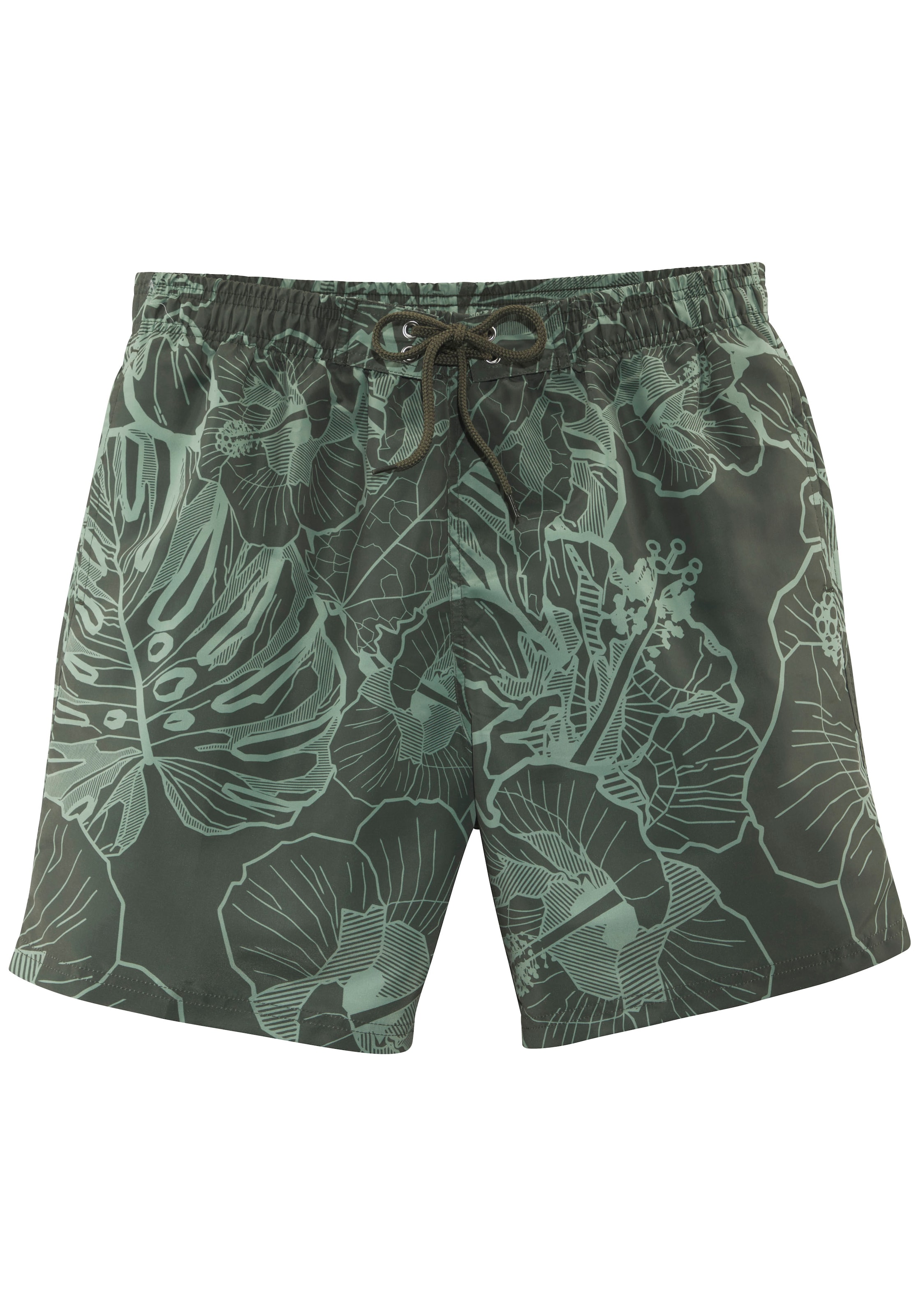 Chiemsee Badeshorts »Geraldo«, mit tropischen Muster