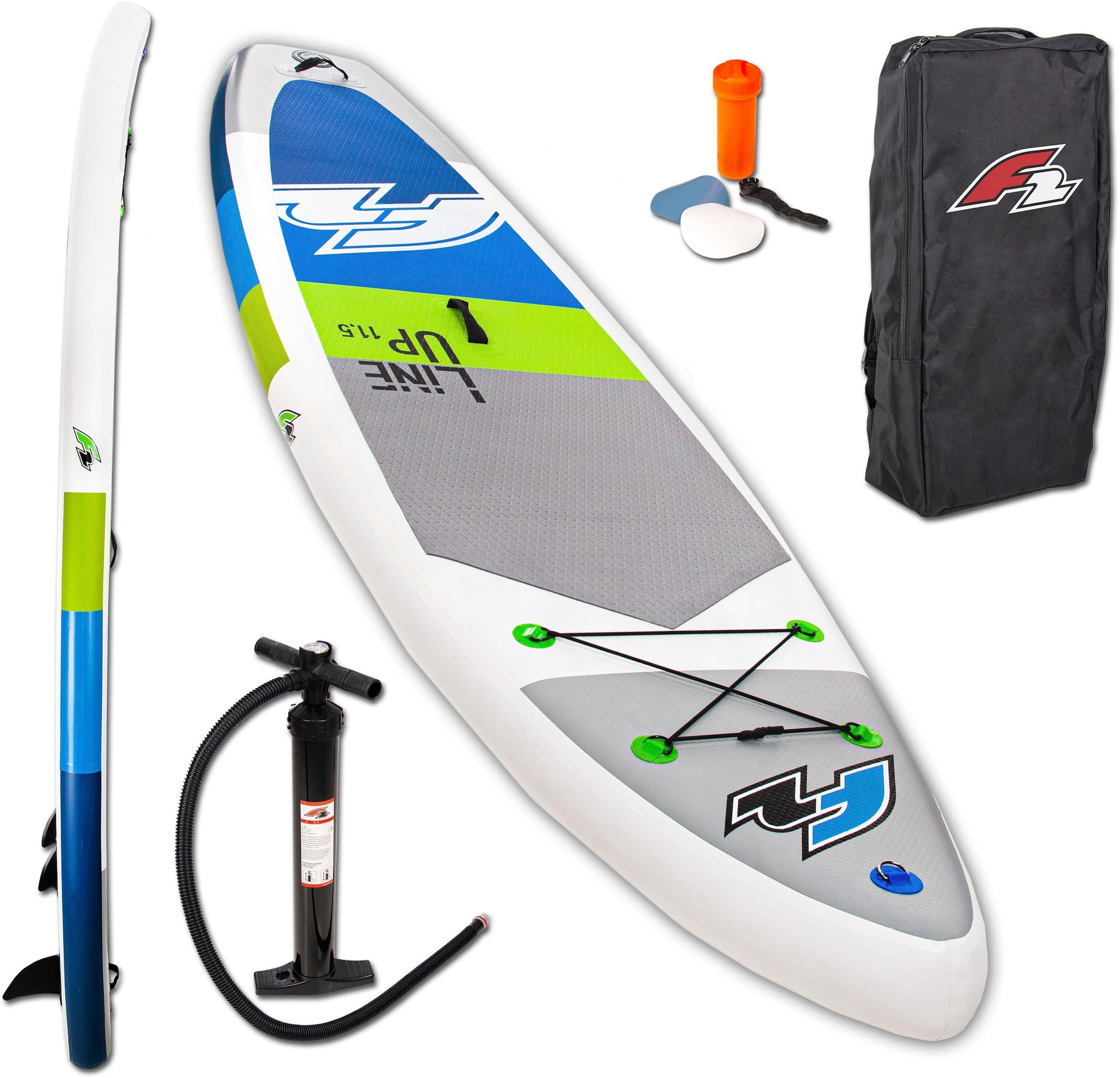 F2 Inflatable SUP-Board »F2 Line Up SMO blue«, (Set, 3 tlg.) im OTTO Online  Shop