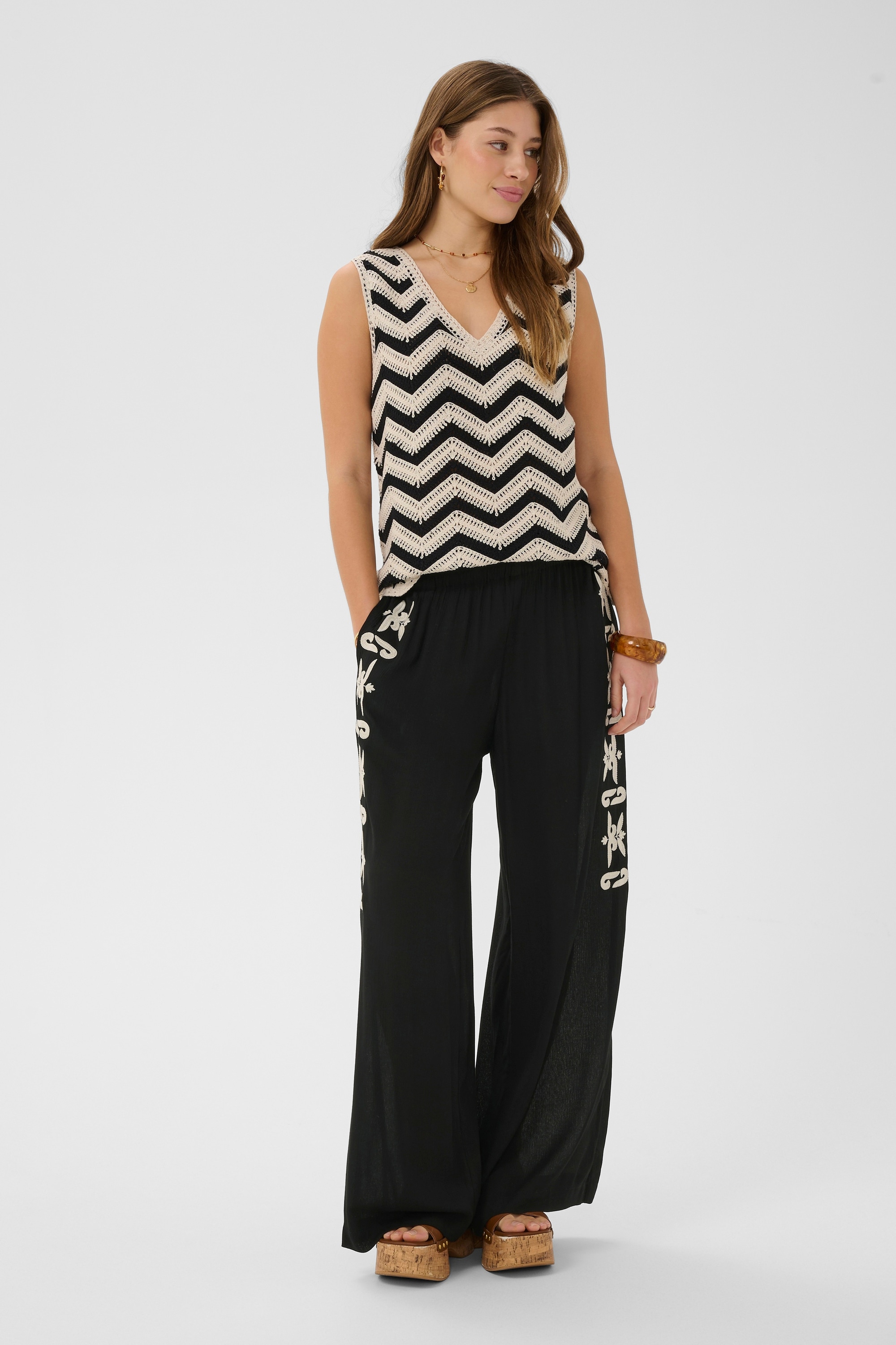 Cream Stoffhose »Casual Hose CRAllie«