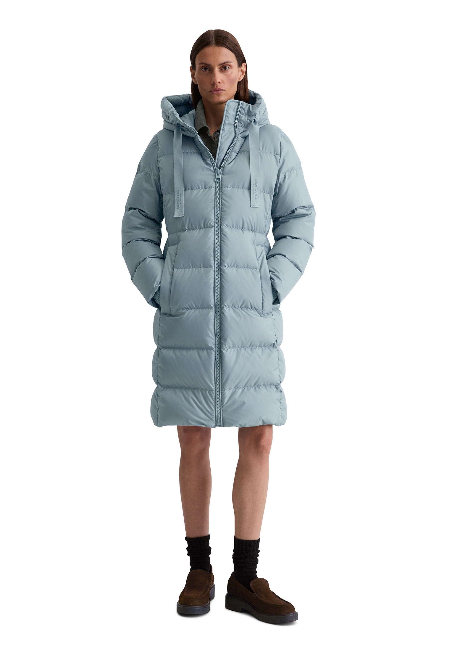 Marc O'Polo Daunenmantel mit hochwertiger Verarbeitung und vielen Details