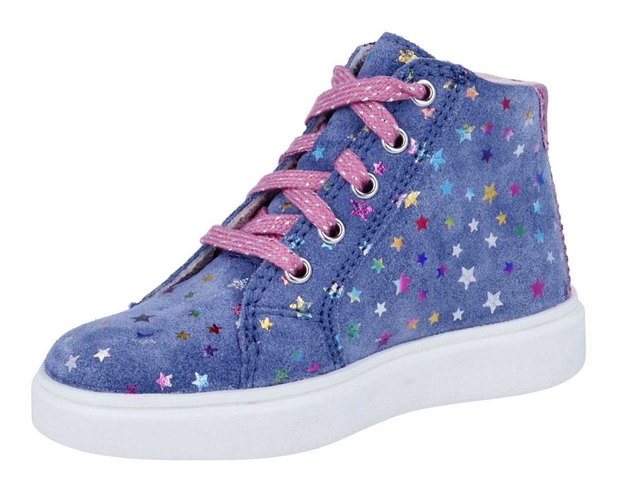 Richter Sneakerboots »Flora«  Kinderschuh, Schnürer mit WMS, Größenschablone zum Download