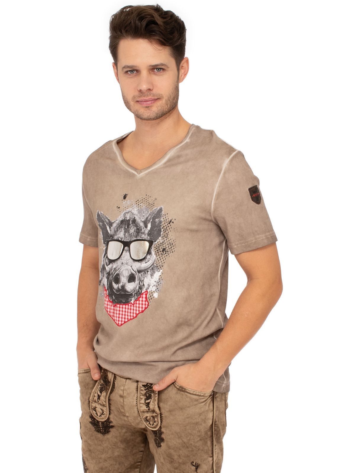 Almgwand T-Shirt »T-Shirt OBERBRUNNALM«