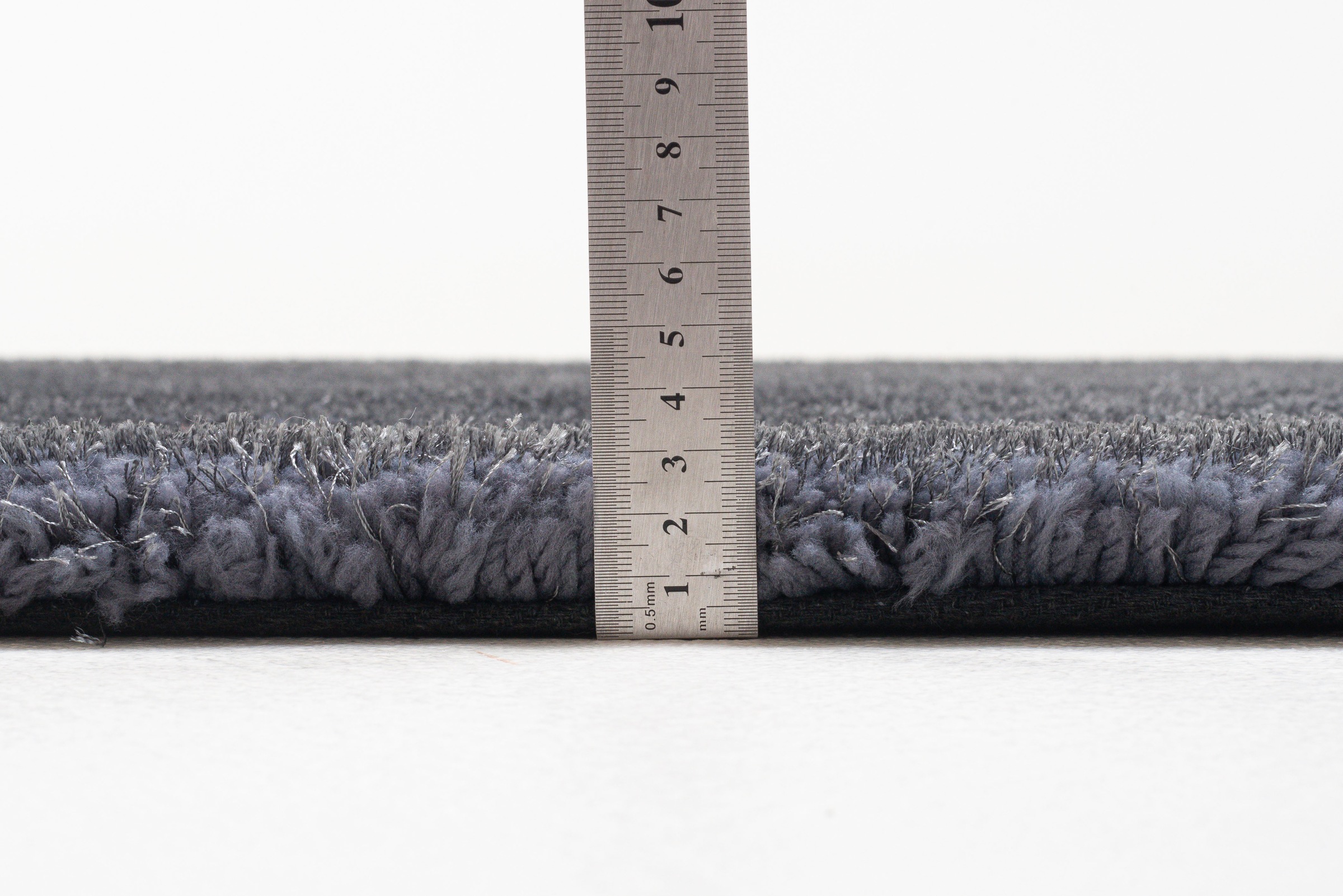 TOM TAILOR HOME Hochflor-Teppich »Soft«, rechteckig, 35 mm Höhe, handgetuftet, Uni-Farben, super weich und flauschig