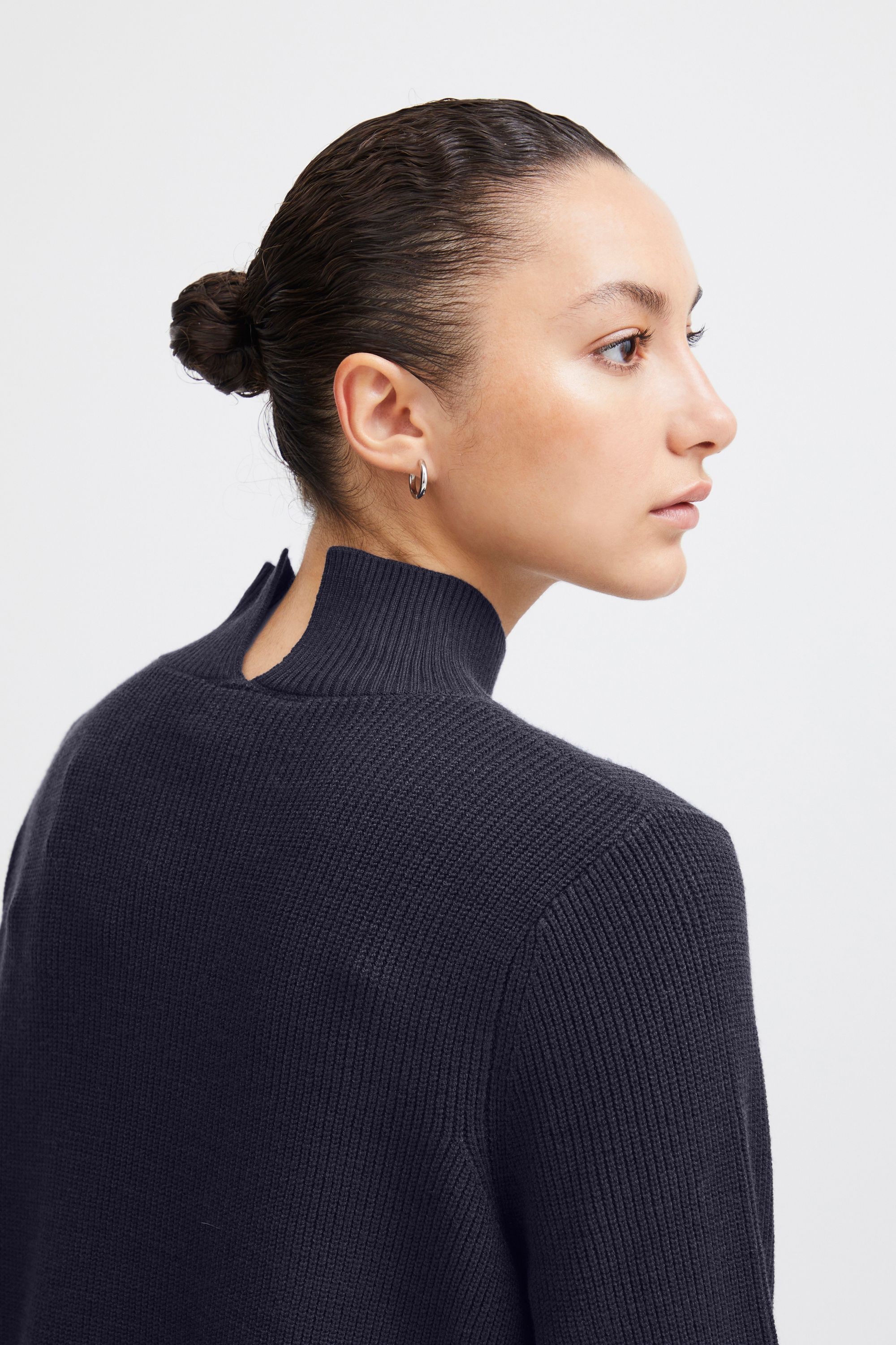 Ichi Strickfleece-Pullover »Strickpullover IHBoston«
