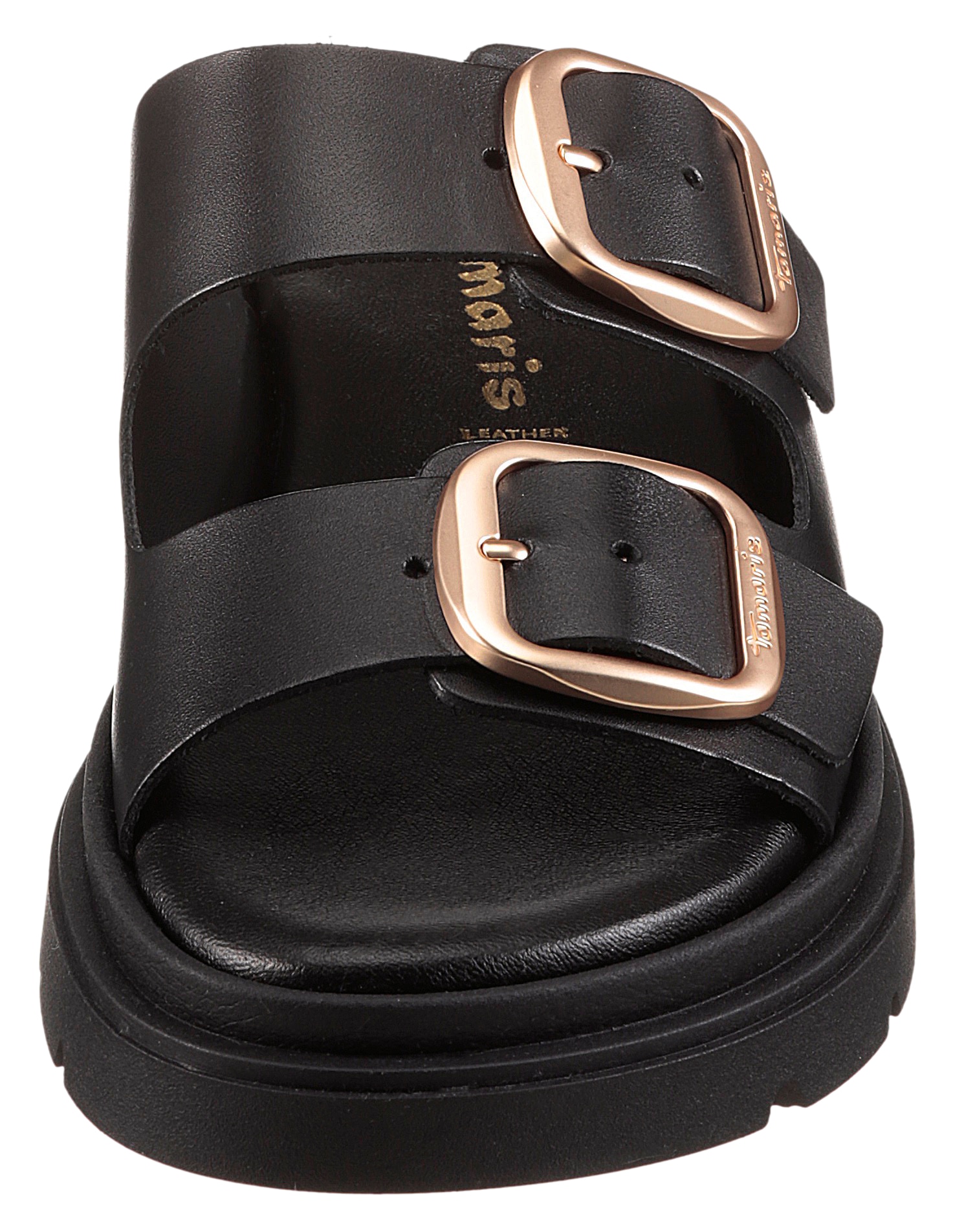 Tamaris Pantolette, Keilabsatz, Plateau, Sommerschuh, mit Touch It-Ausstattung