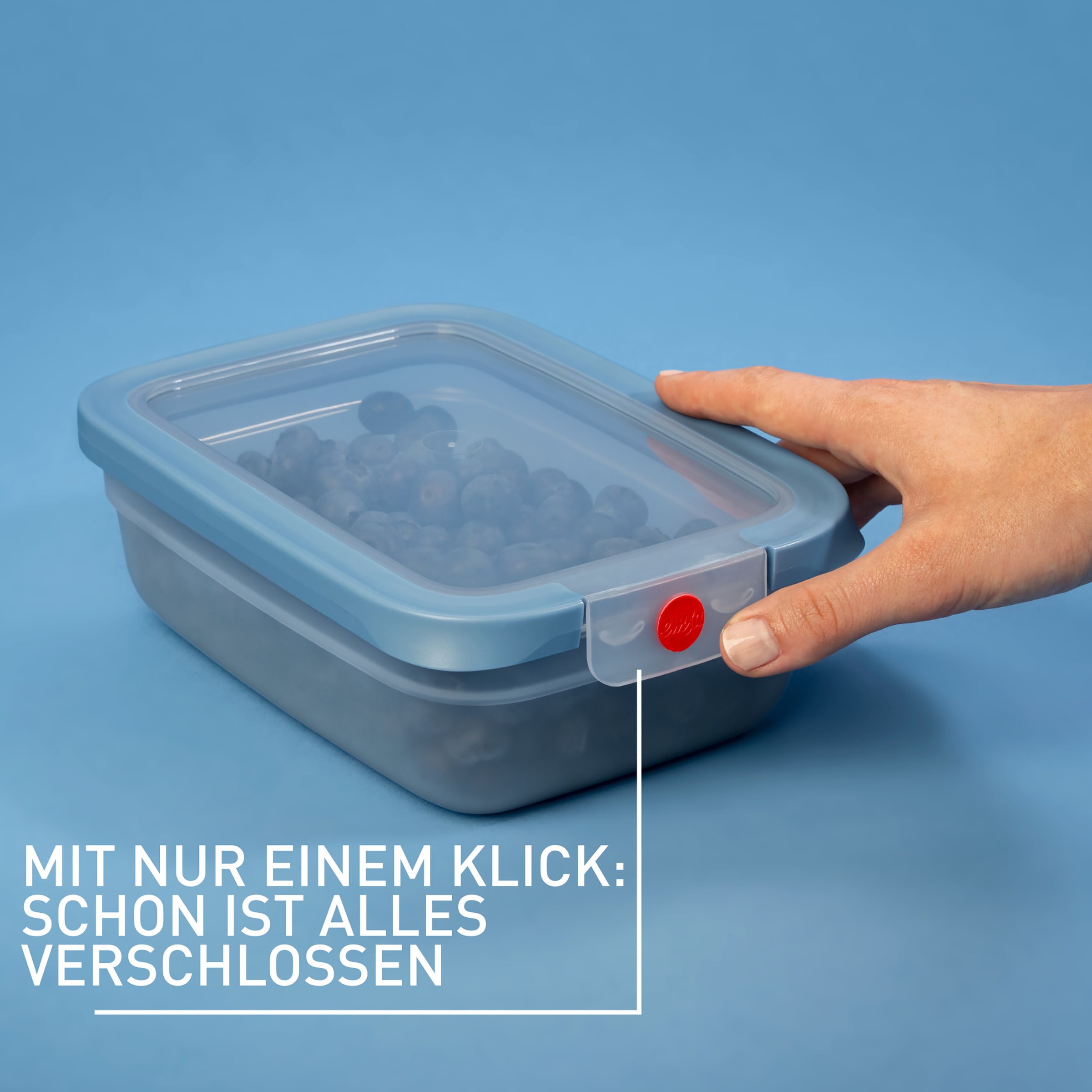 Emsa Frischhaltedose »oneClick« verschlossen mit nur 1 x Klick, 100% dicht, made in Germany