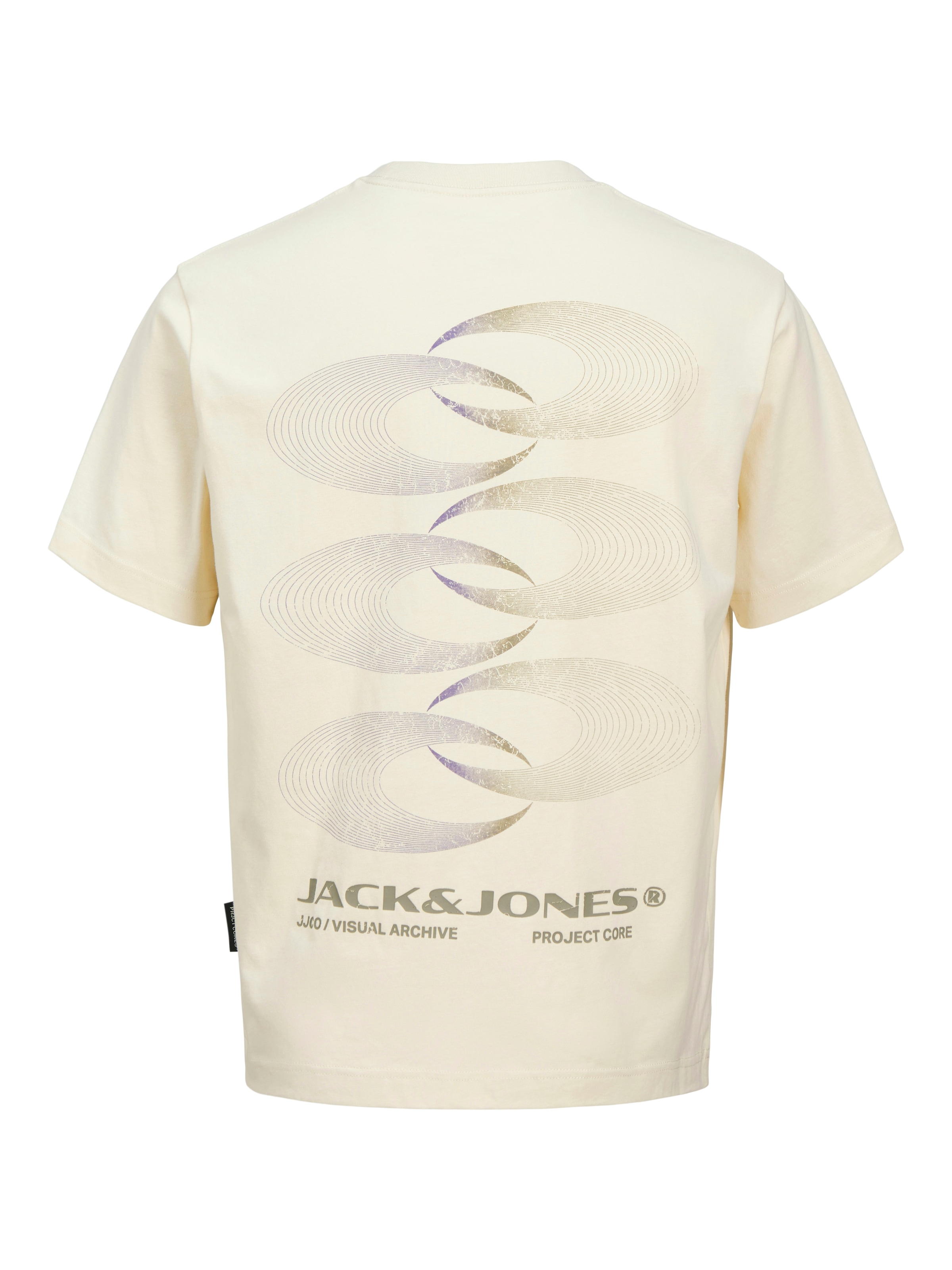 Jack & Jones Print-Shirt »JCOCALMA BACK PRINT TEE SS CREW NECK«, mit Backprint