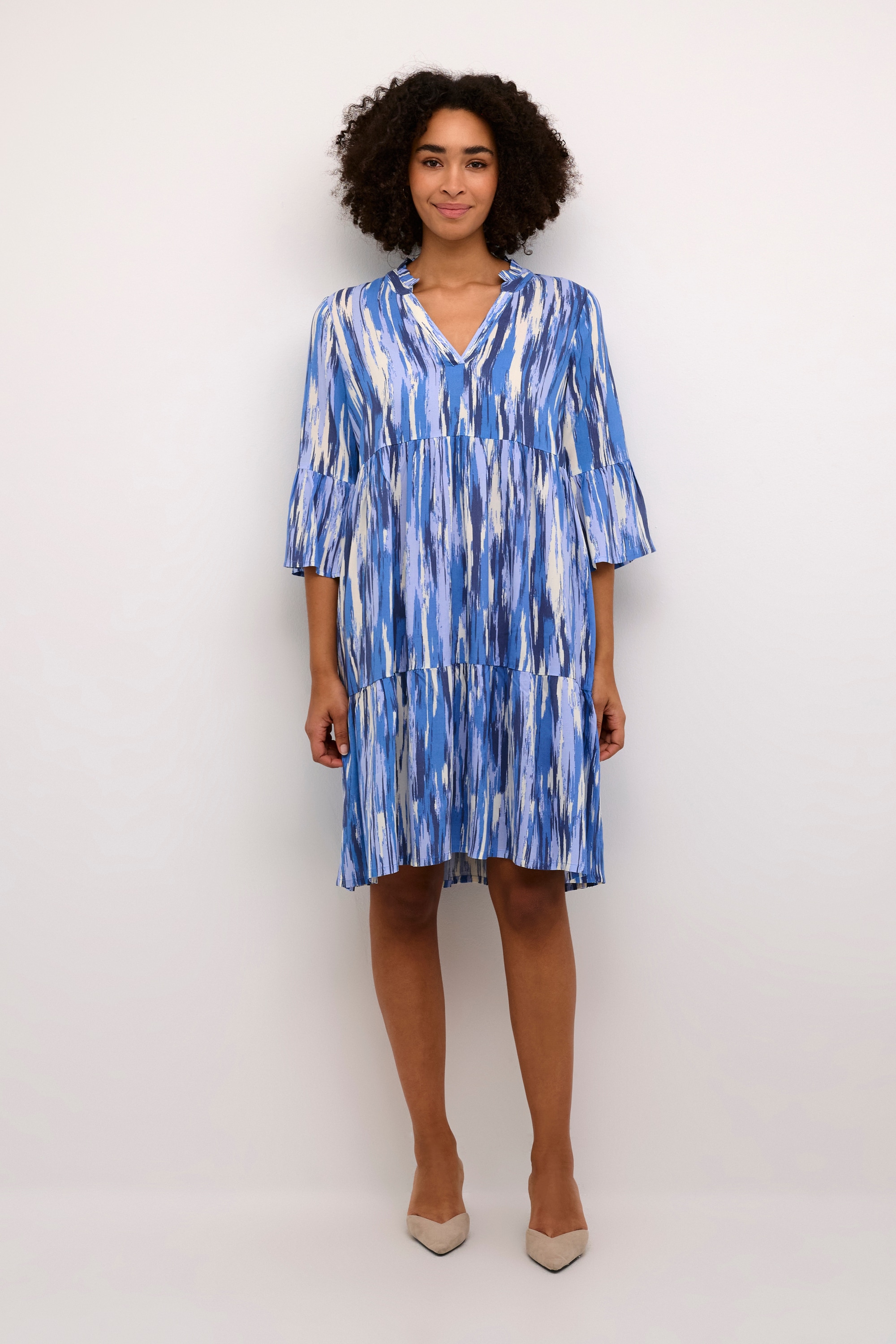 KAFFE Midikleid »Kleid KAarina«