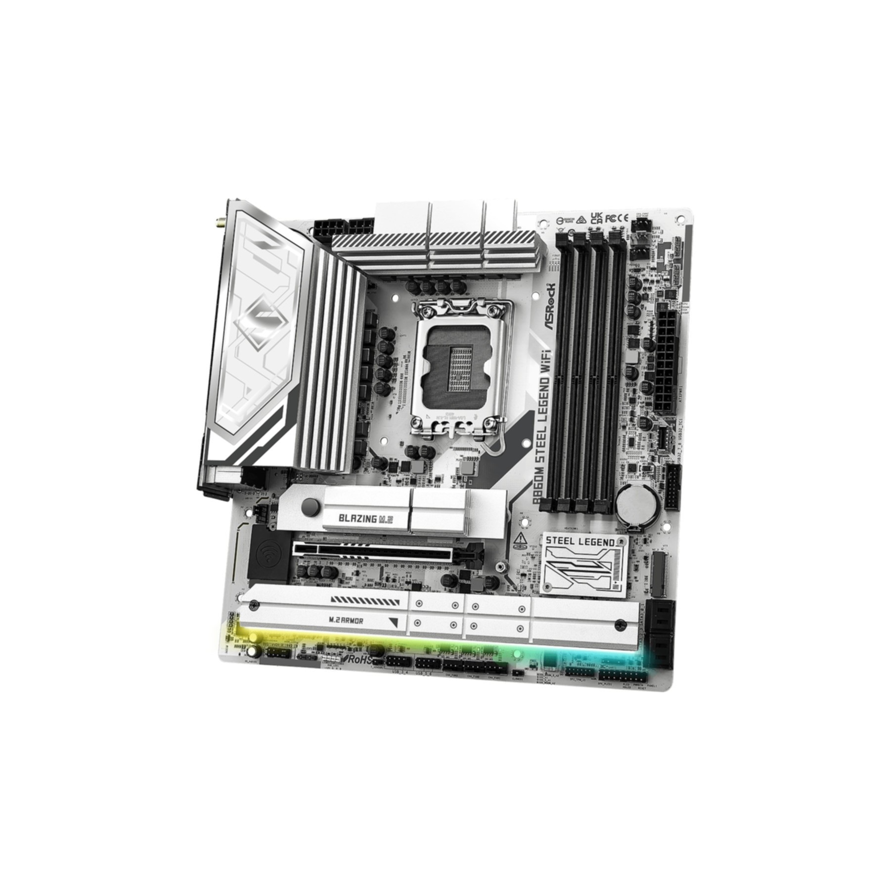 Asrock Mainboard »B860M Steel Legend WiFi«