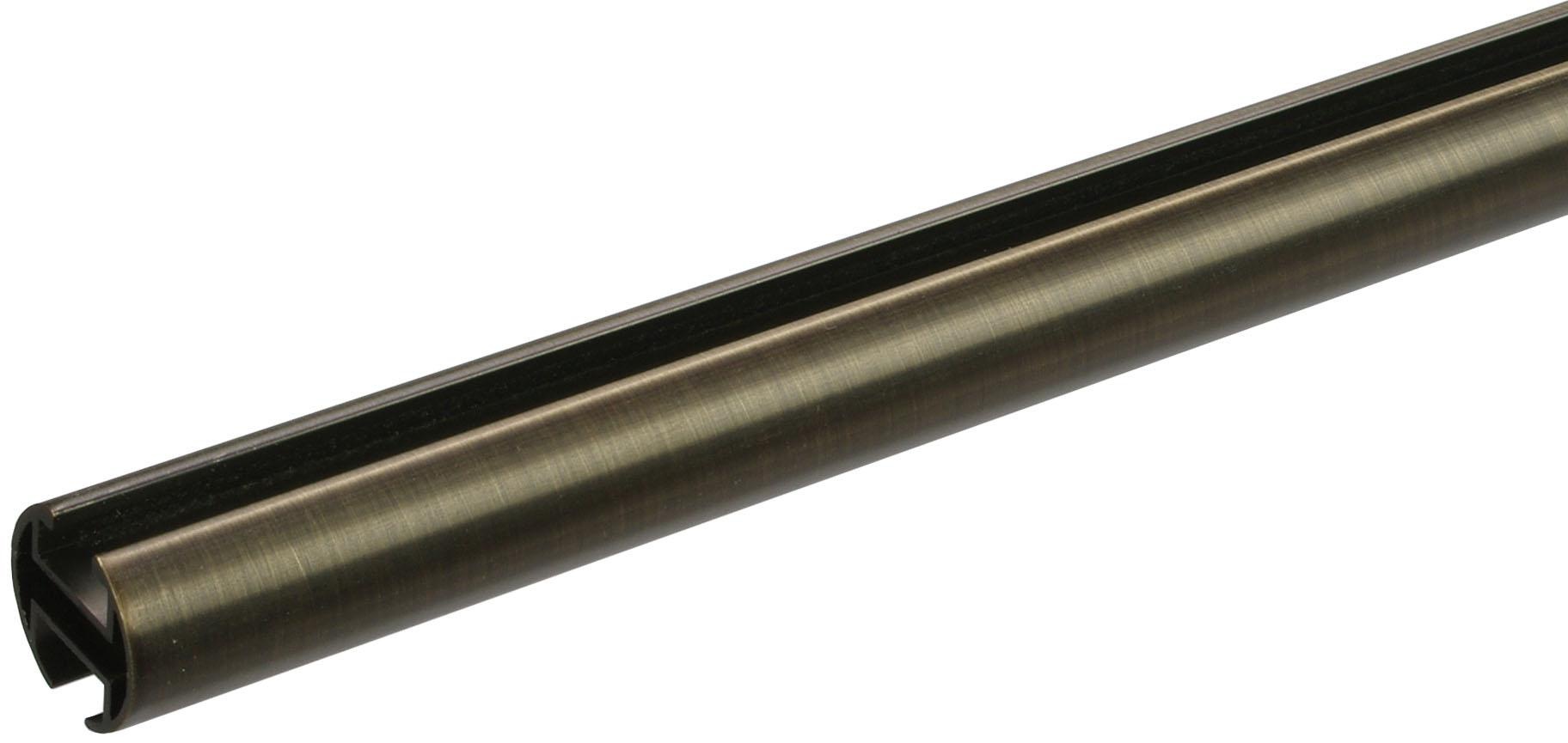 Liedeco Gardinenstange »CELZYLIN02SG2L«, 2 läufig-läufig, Fixmaß, 2-läufig im Fixmaß Ø 25/20 mm