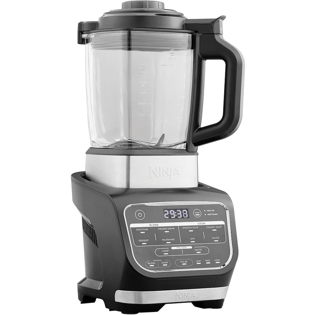 NINJA Standmixer »HB150EU Suppenkocher«, 1000 W, bis zu 1,7L Volumen, incl. eingebautem Heizelement