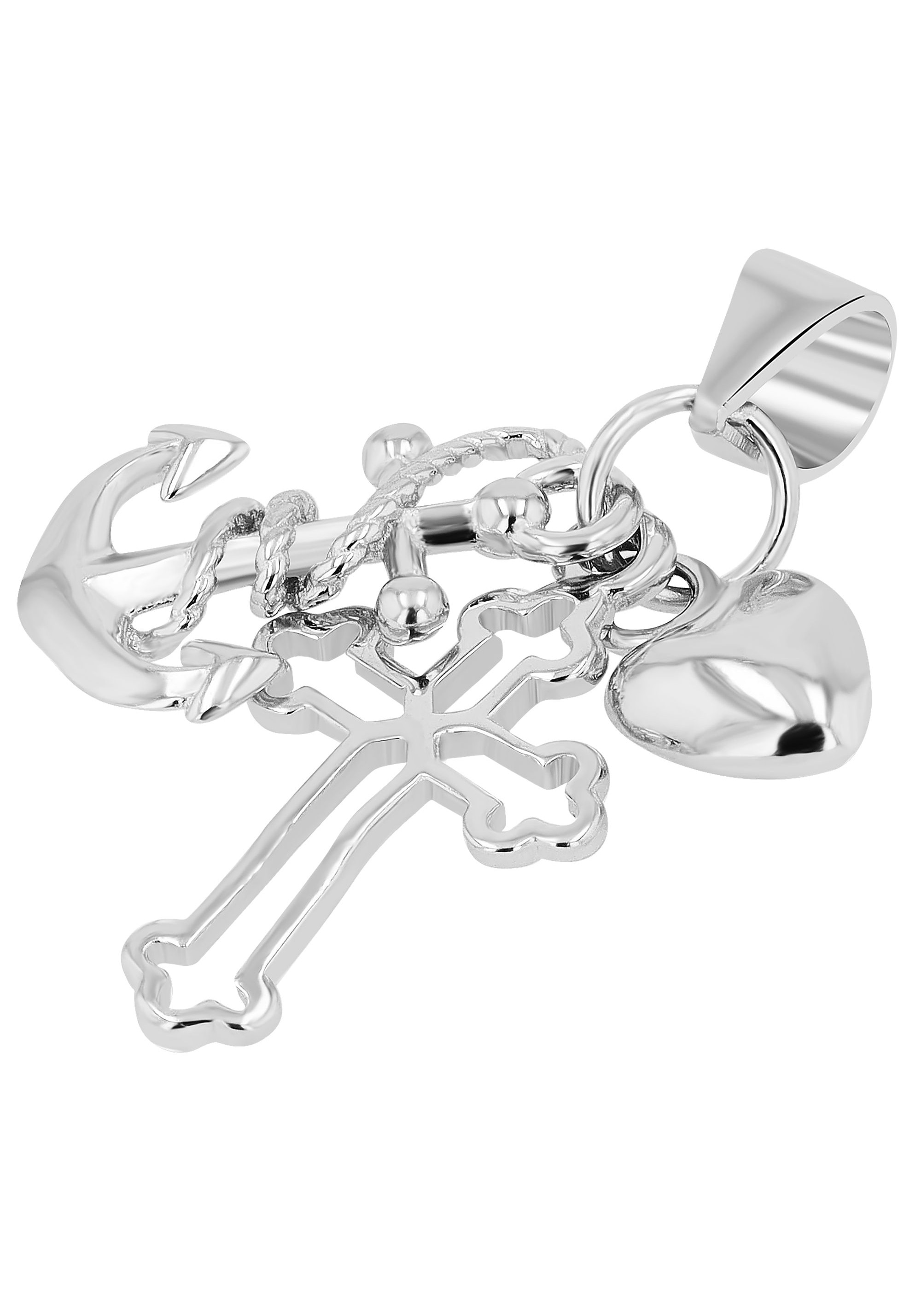 AKZENT Amulett »"Aviana" aus 925 Sterlingsilber, rhodiniert, langlebig«