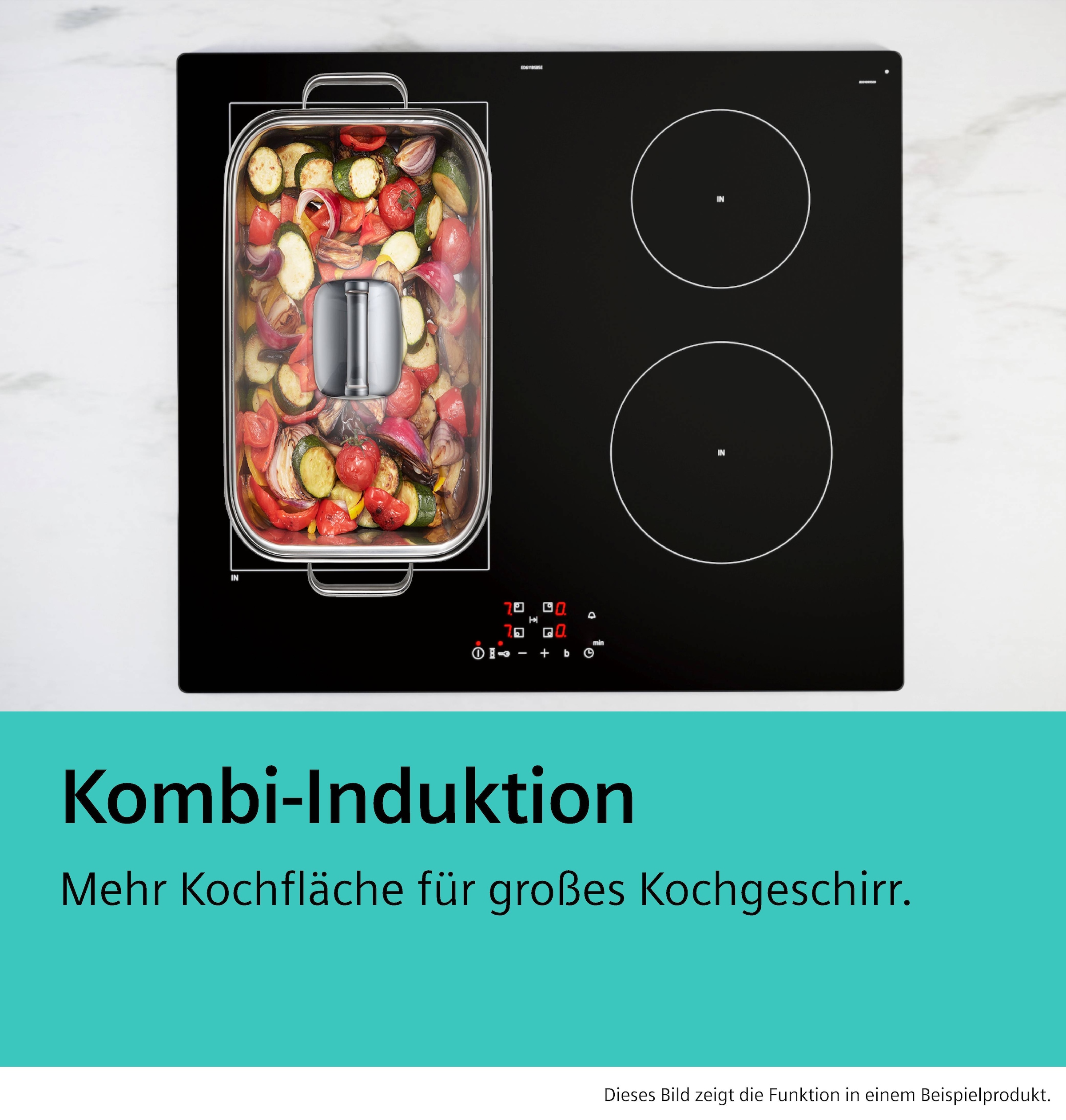 SIEMENS Kochfeld mit Dunstabzug »ED711HQ26E« Design-Kochfeld mit einem vollintegrierten und bündigen Dunstabzug