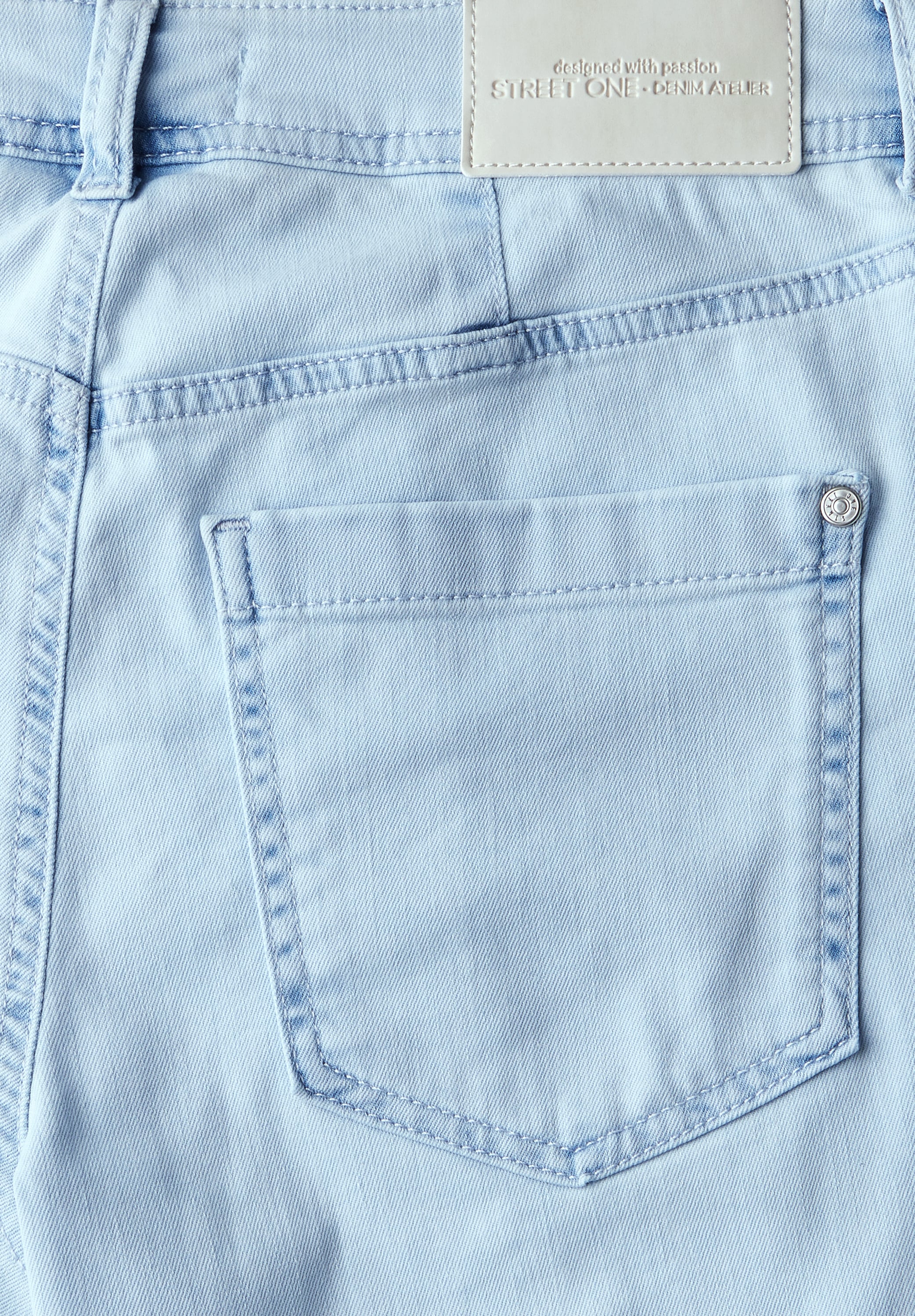 STREET ONE Weite Jeans, mit Taschen
