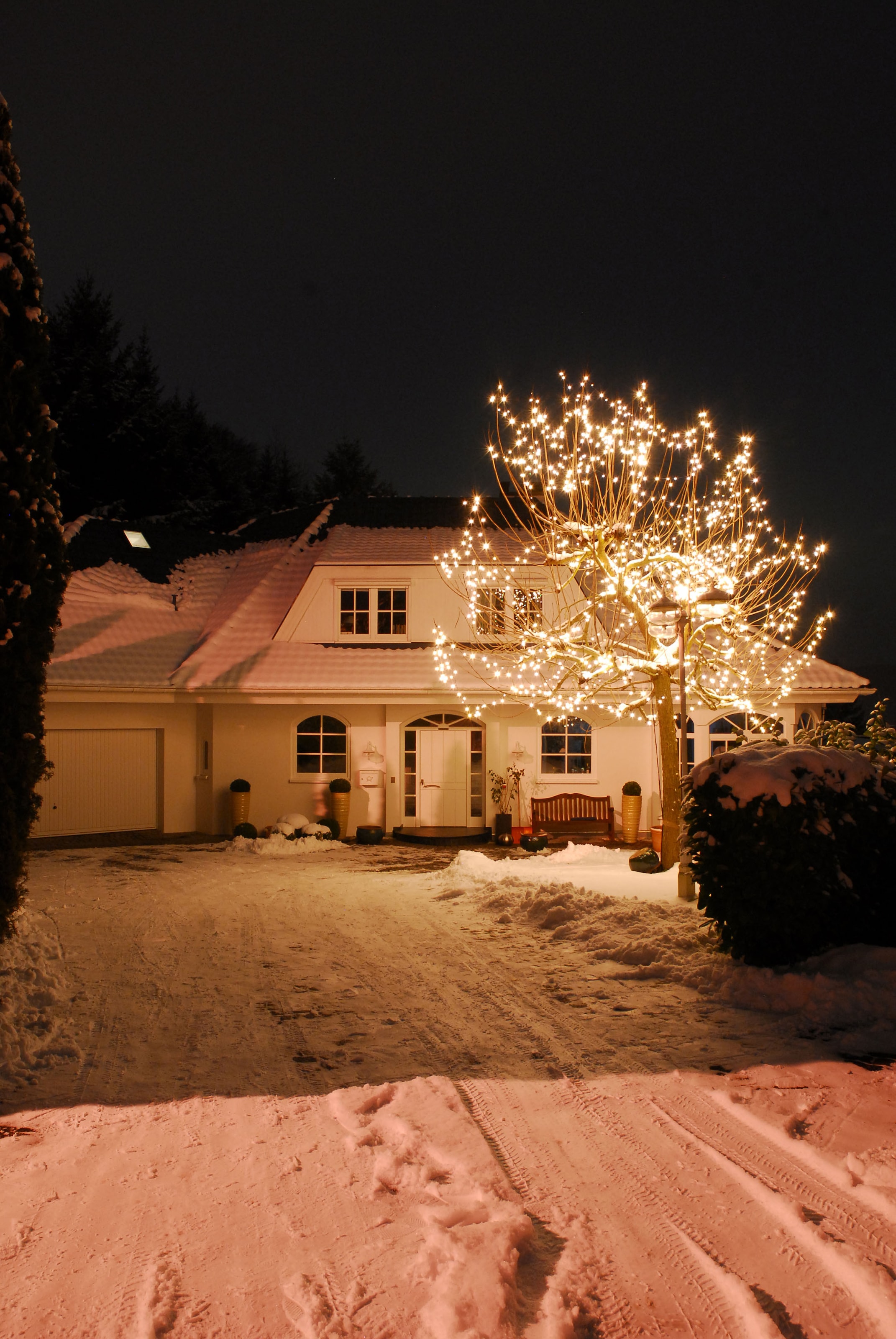 Online Minilichterkette, 40 »Weihnachtsdeko LED KONSTSMIDE im weiße Shop warm OTTO Dioden St.-flammig, 40 aussen«, LED-Lichterkette