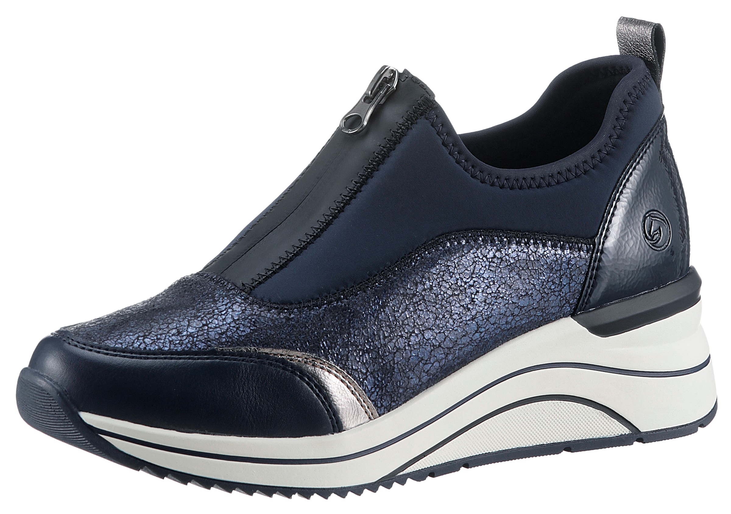 Remonte Slip-On Sneaker »Elisabeth Hurley-Collection«, Keilsneaker, Slipper, Schlupfschuh,...