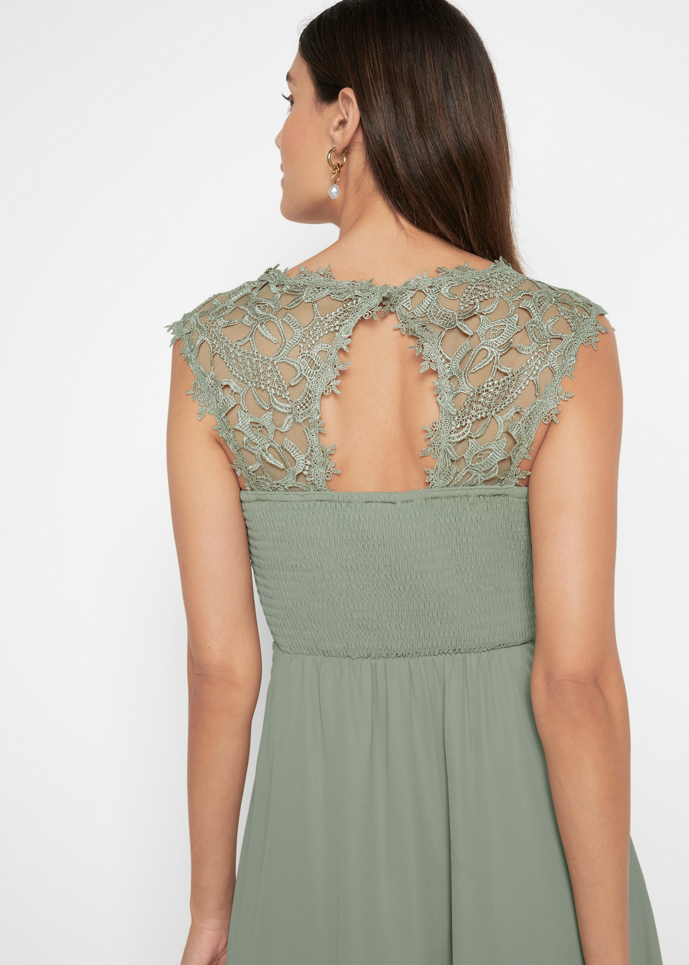 bonprix Minikleid »Minikleid mit Spitze« Minikleid mit Spitze