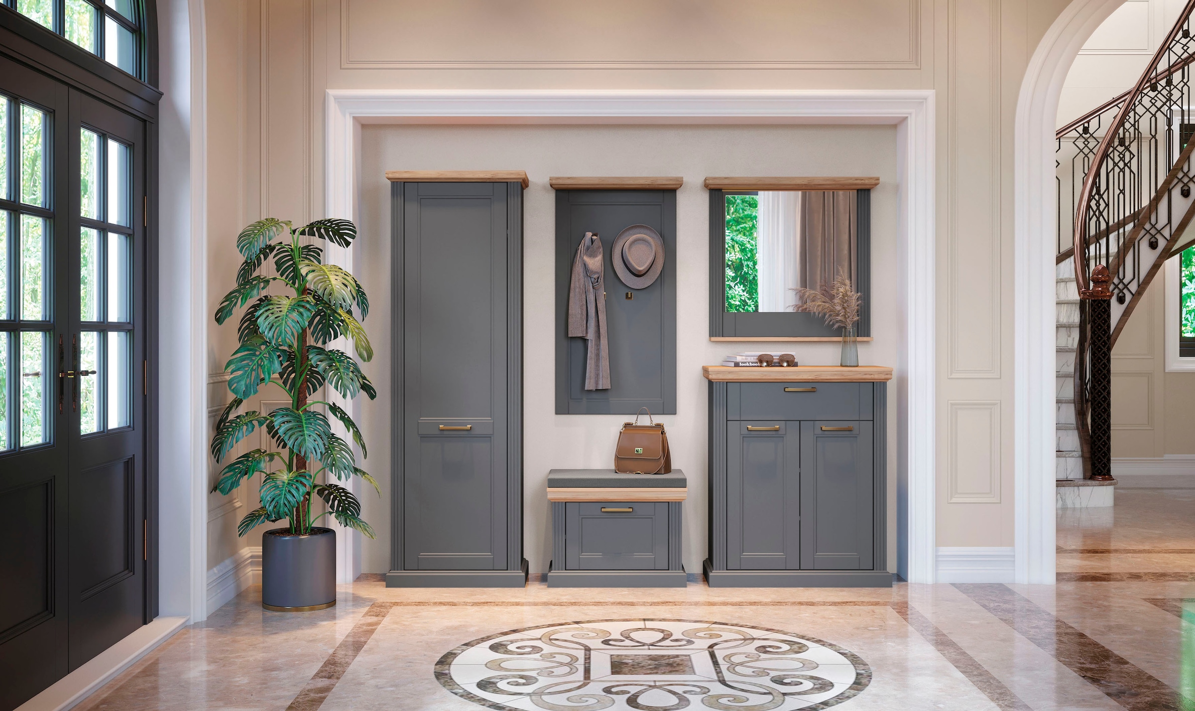 Home affaire Wandspiegel »Tara« UV lackiertes MDF