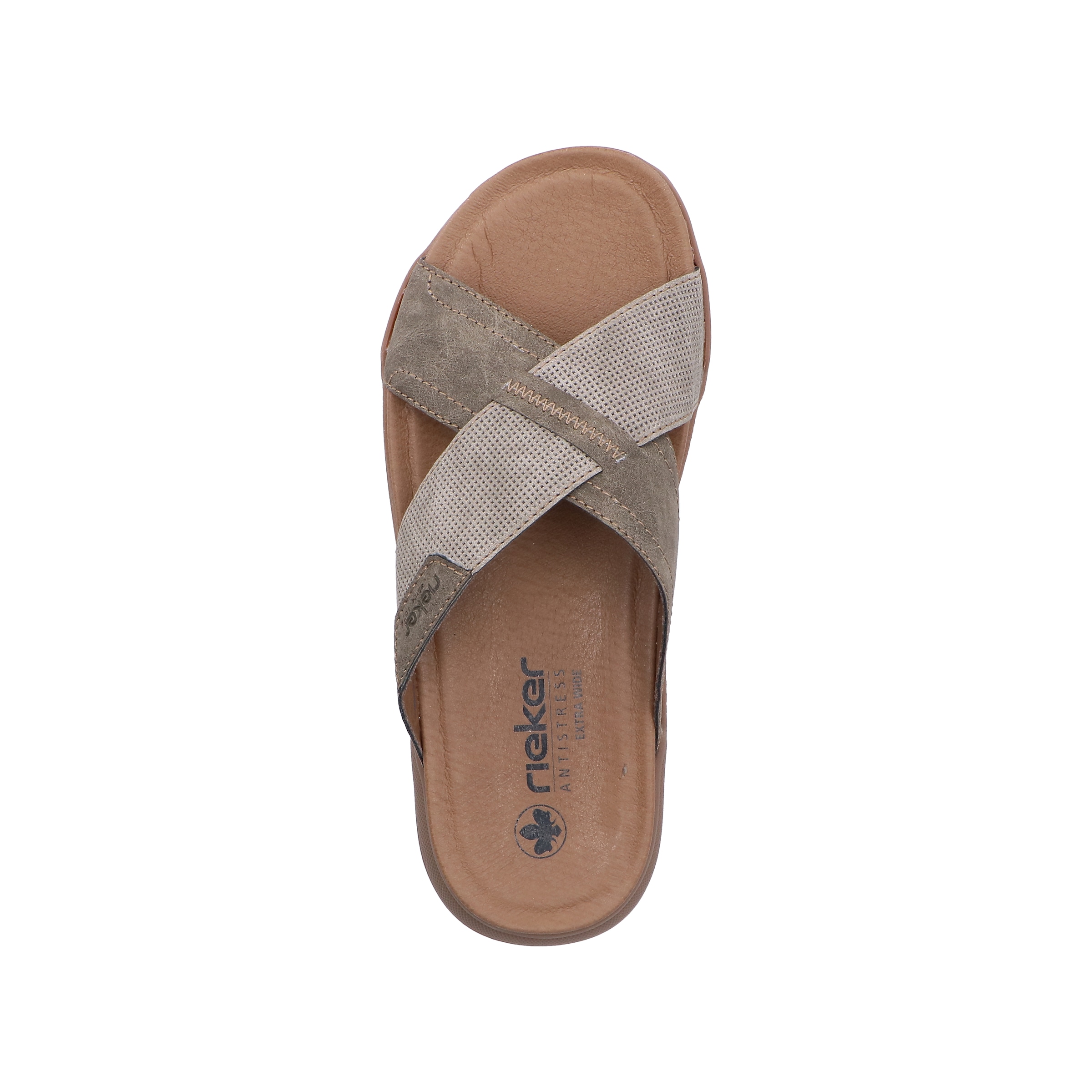 Rieker Pantolette  Sommerschuh, Hausschuh, Urlaubsschuh in bequemer Form