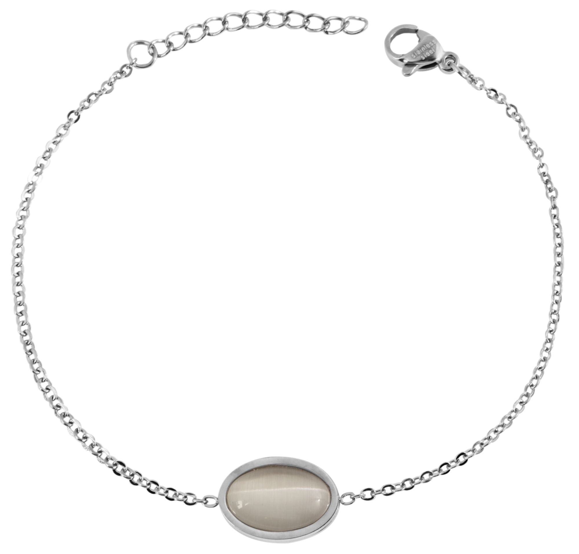 Adelia´s Armband »Damen Armband aus Edelstahl 16 cm«