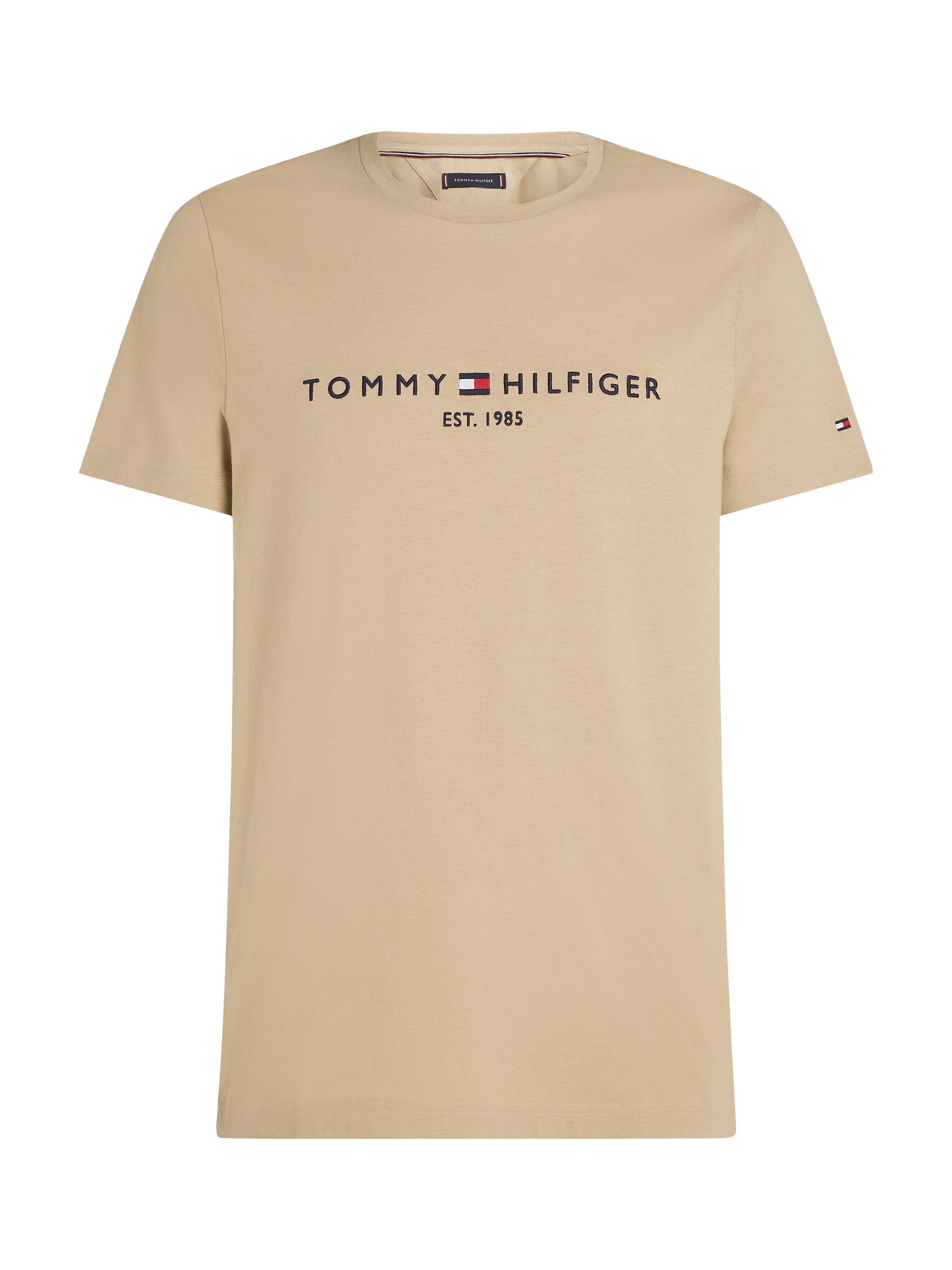 Tommy Hilfiger T-Shirt »TOMMY LOGO TEE«, aus reiner, nachhaltiger Baumwolle