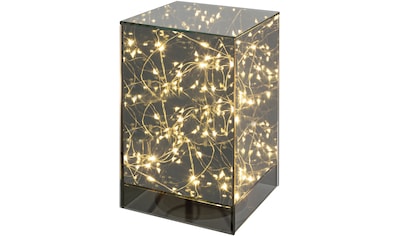 Creativ home LED Dekolicht »Weihnachtsdeko«, aus Glas, 2er Set, mit  Sterneffekt bei OTTO