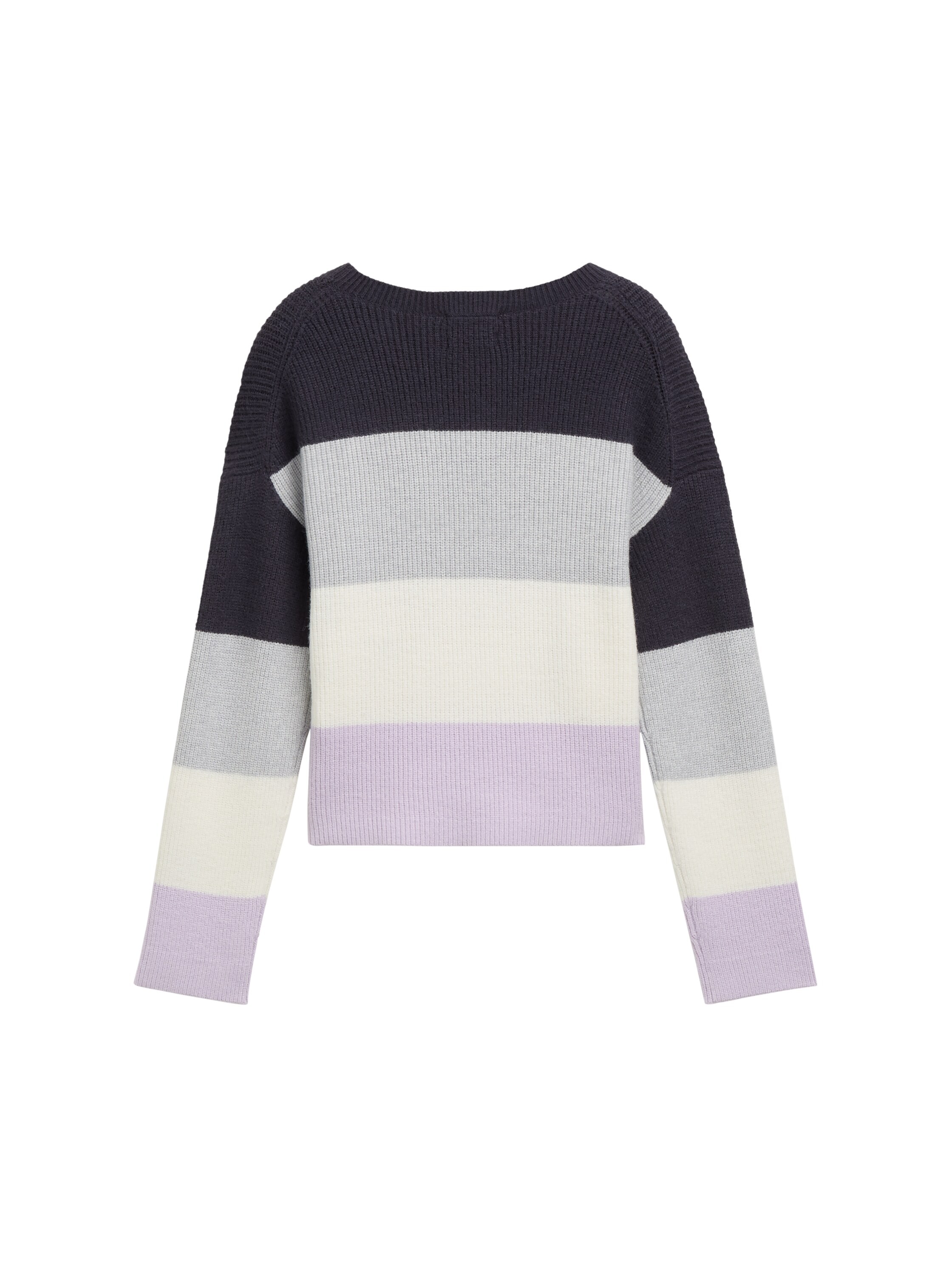 TOM TAILOR Strickpullover, mit Colour Blocking