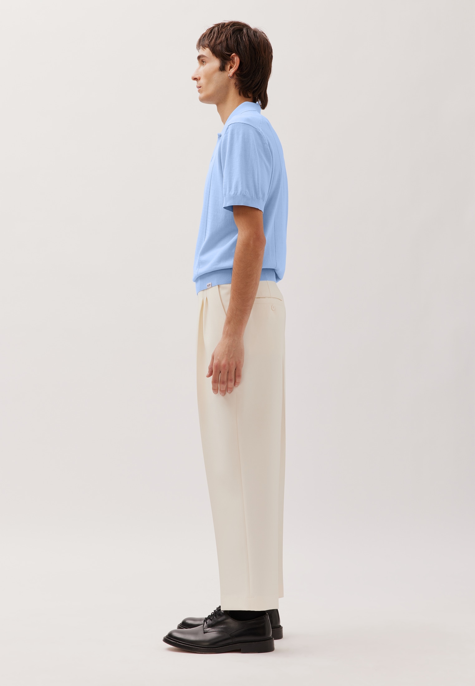 studio seidensticker Poloshirt Strick Polo Uni