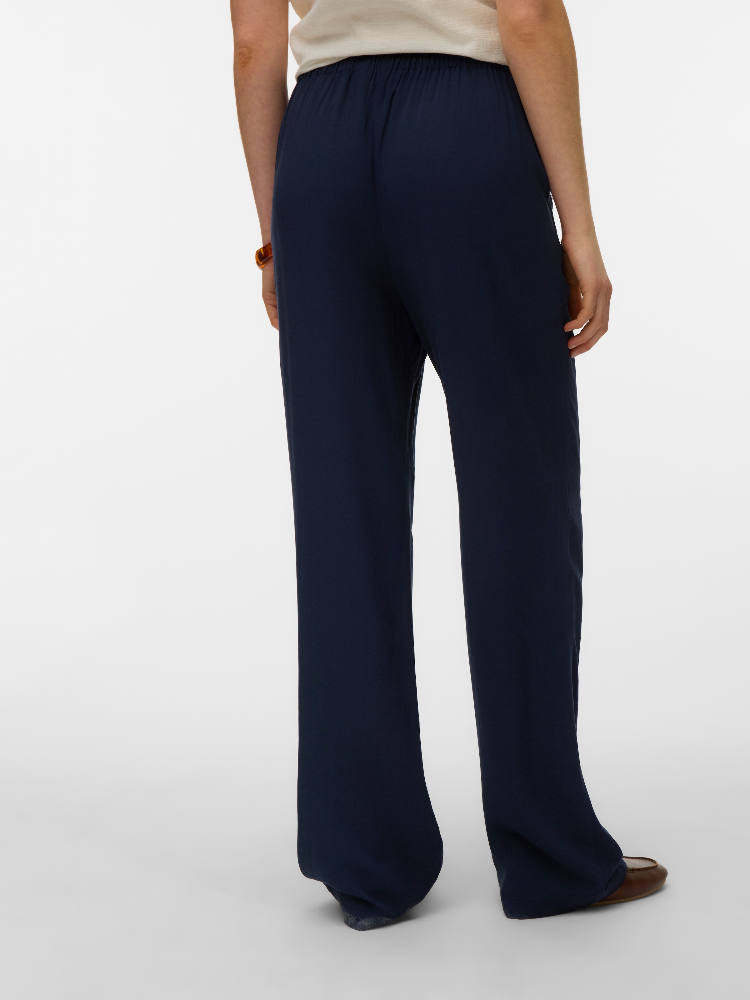 Vero Moda Schlupfhose »VMEASY JOY HW WIDE PANTS WVN GA«  Viskose, loose fit