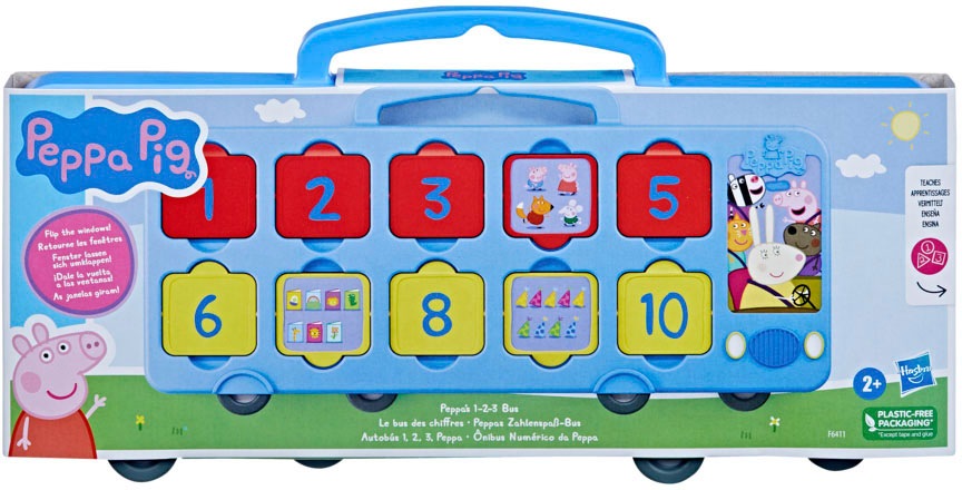 Hasbro Spielwelt »Peppa Pig, Peppas Zahlenspaß-Bus«