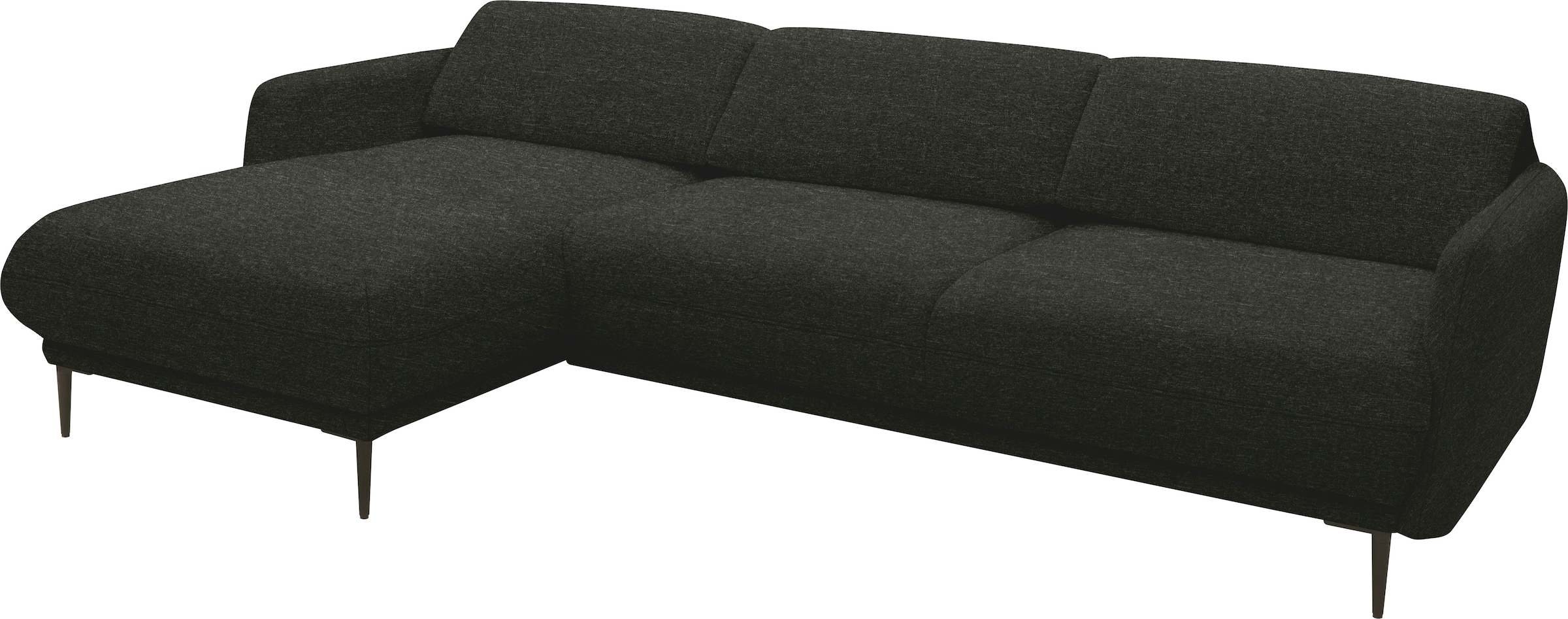 andas Ecksofa »Skovsende Sitzbreite 245 cm, Rückenlehne stufenlos hochklappbar für«, individuellen Sitzkomfort Kopfteilverstellung, L-Form