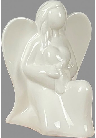 Engelfigur »Weihnachtsdeko, Dekofigur, Höhe ca. 20 cm«, Engel knieend, im edlen Design