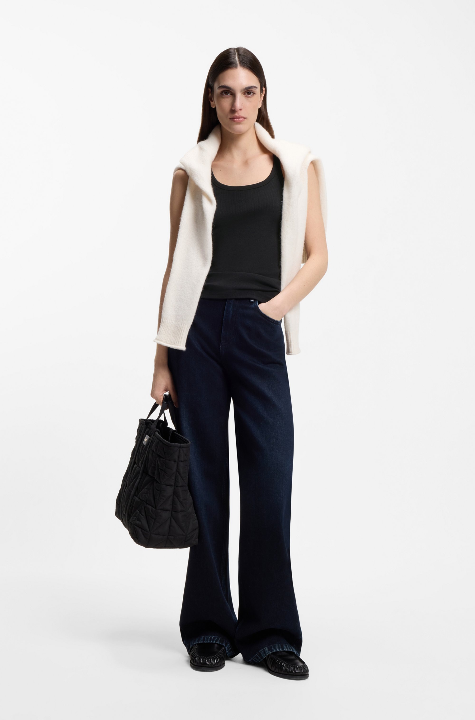 BOSS ORANGE Ripptanktop »Epetite Premium Damenmode«