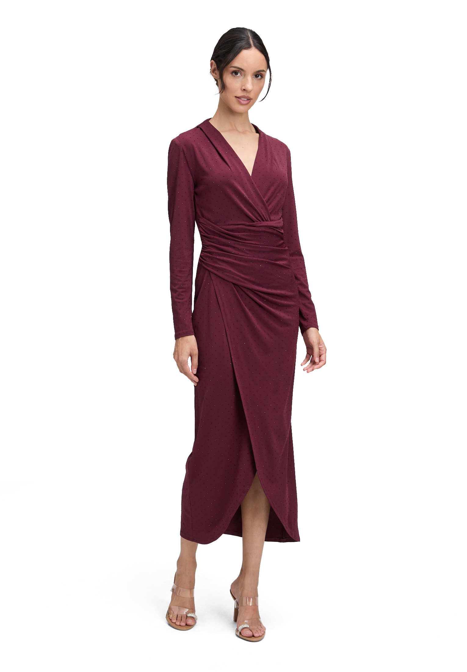 Vera Mont Abendkleid »Abendkleid mit V-Ausschnitt«