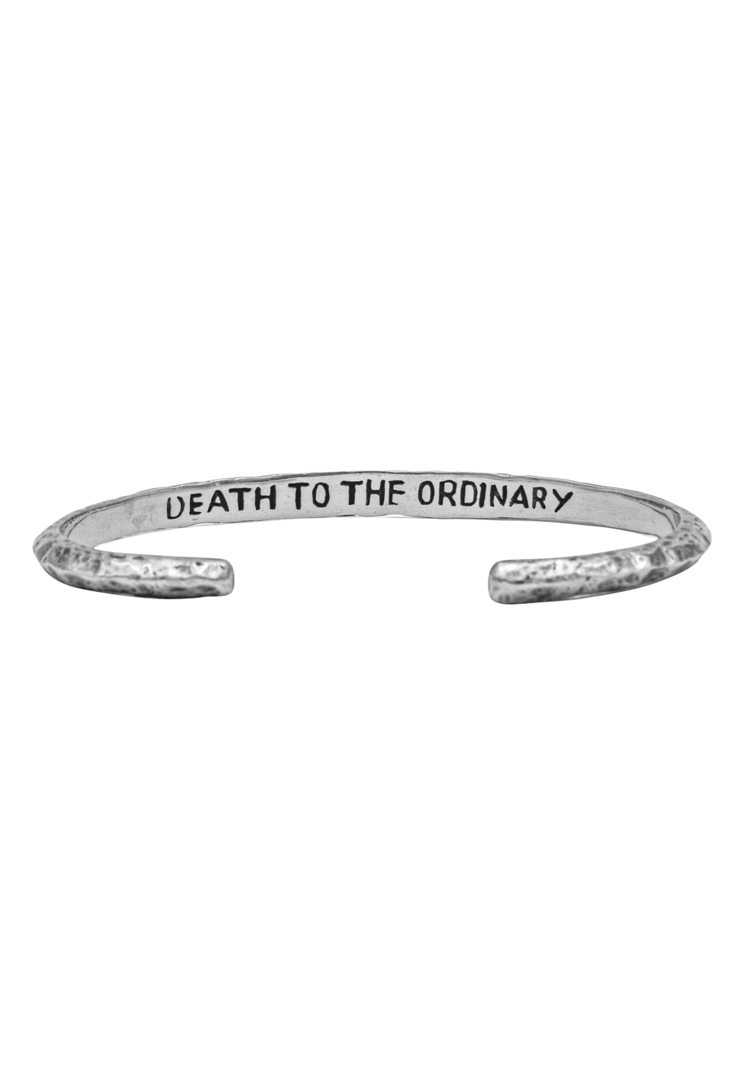 HAZE & GLORY Armreif »Armband Armreif - Death To The Ordinary 925 Silber«