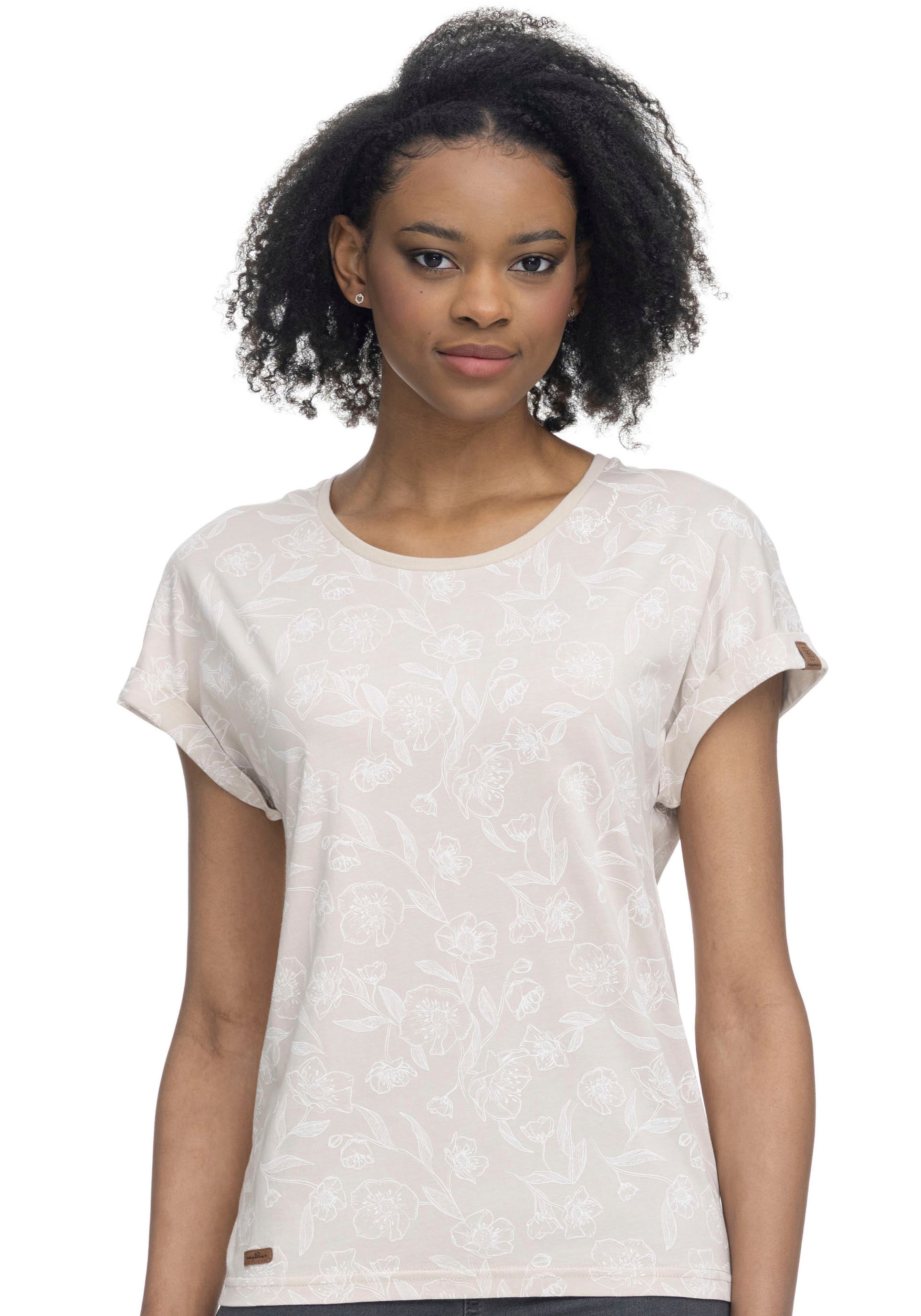 T-Shirt Over-Print-Design online bei All OTTO Ragwear »MONZZA«, im