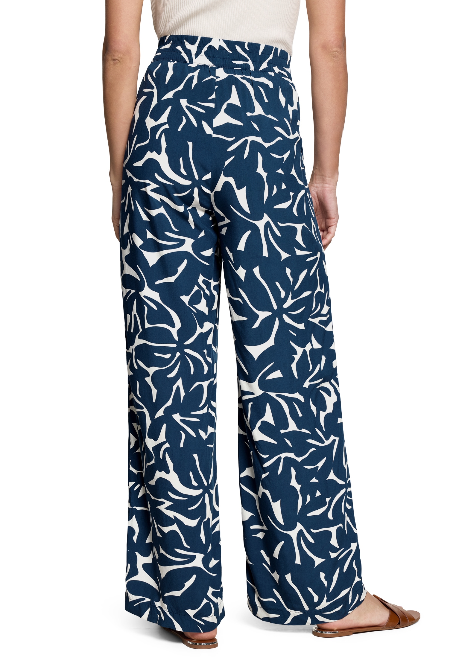 Zero Relaxhose »Casual-Hose mit Print.«